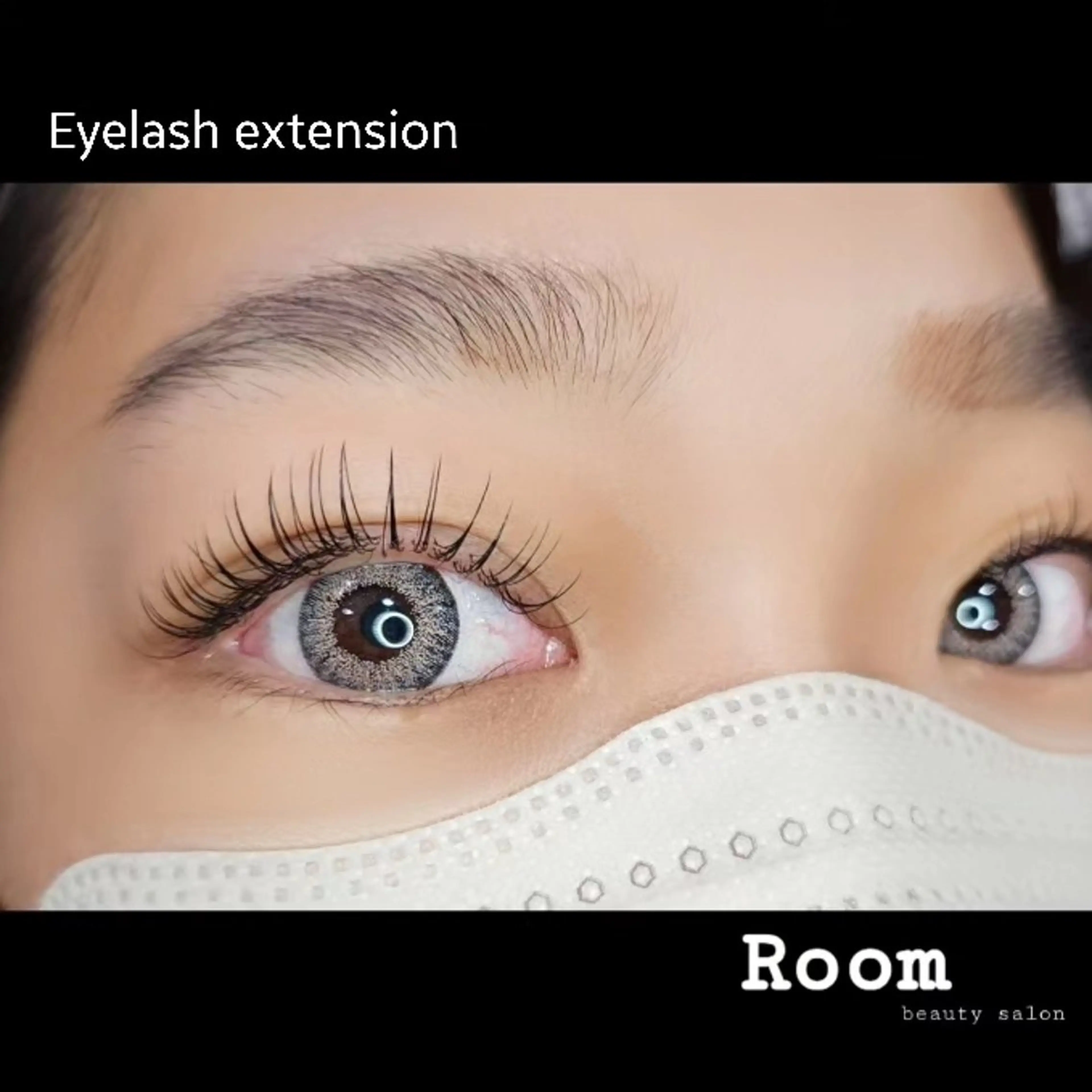 マツエク・マツパ マツエク Room   〔 YUI 〕のマツエク・マツパデザイン