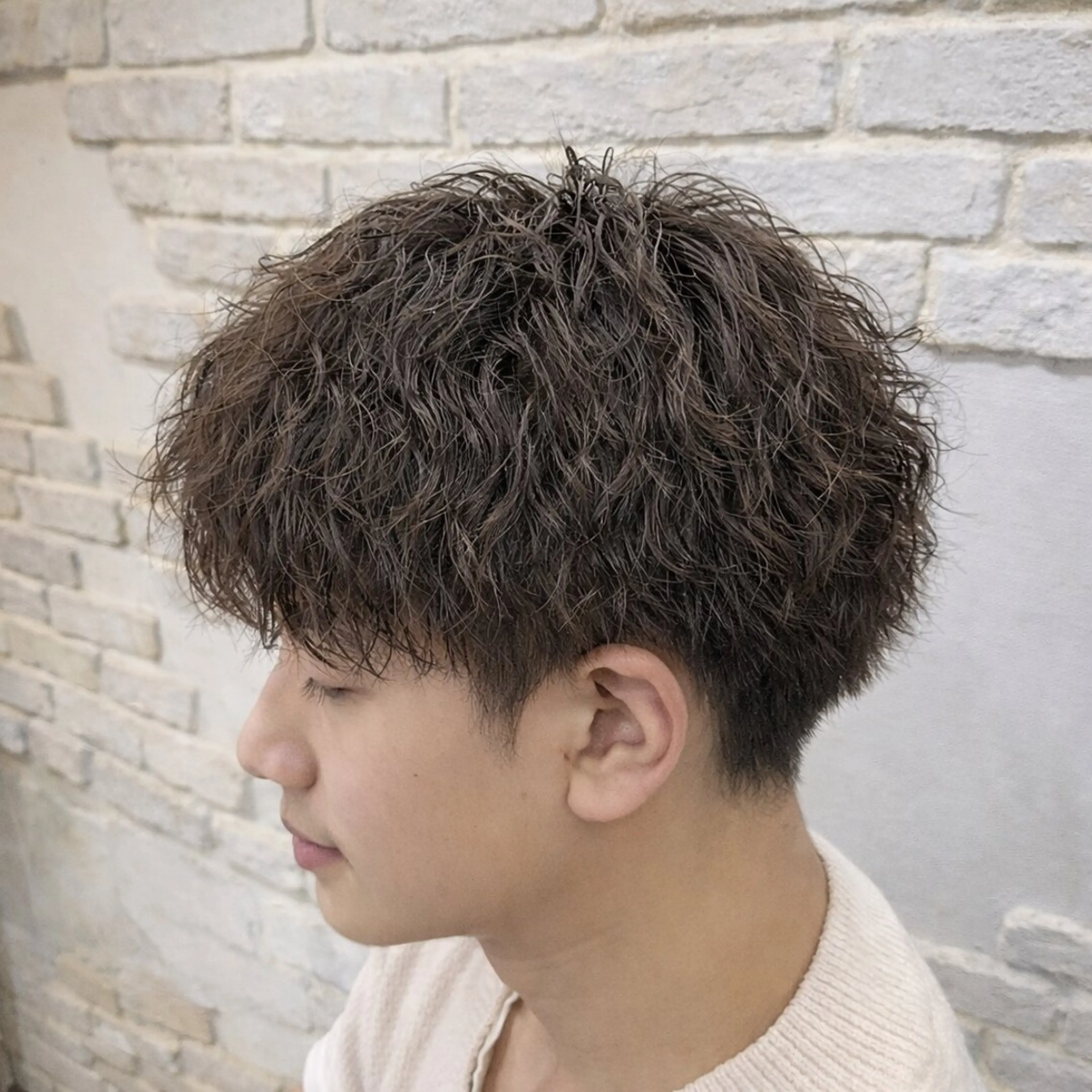 ショート カラー パーマ メンズ メンズパーマ hairresort Ai 川越店のヘアスタイル