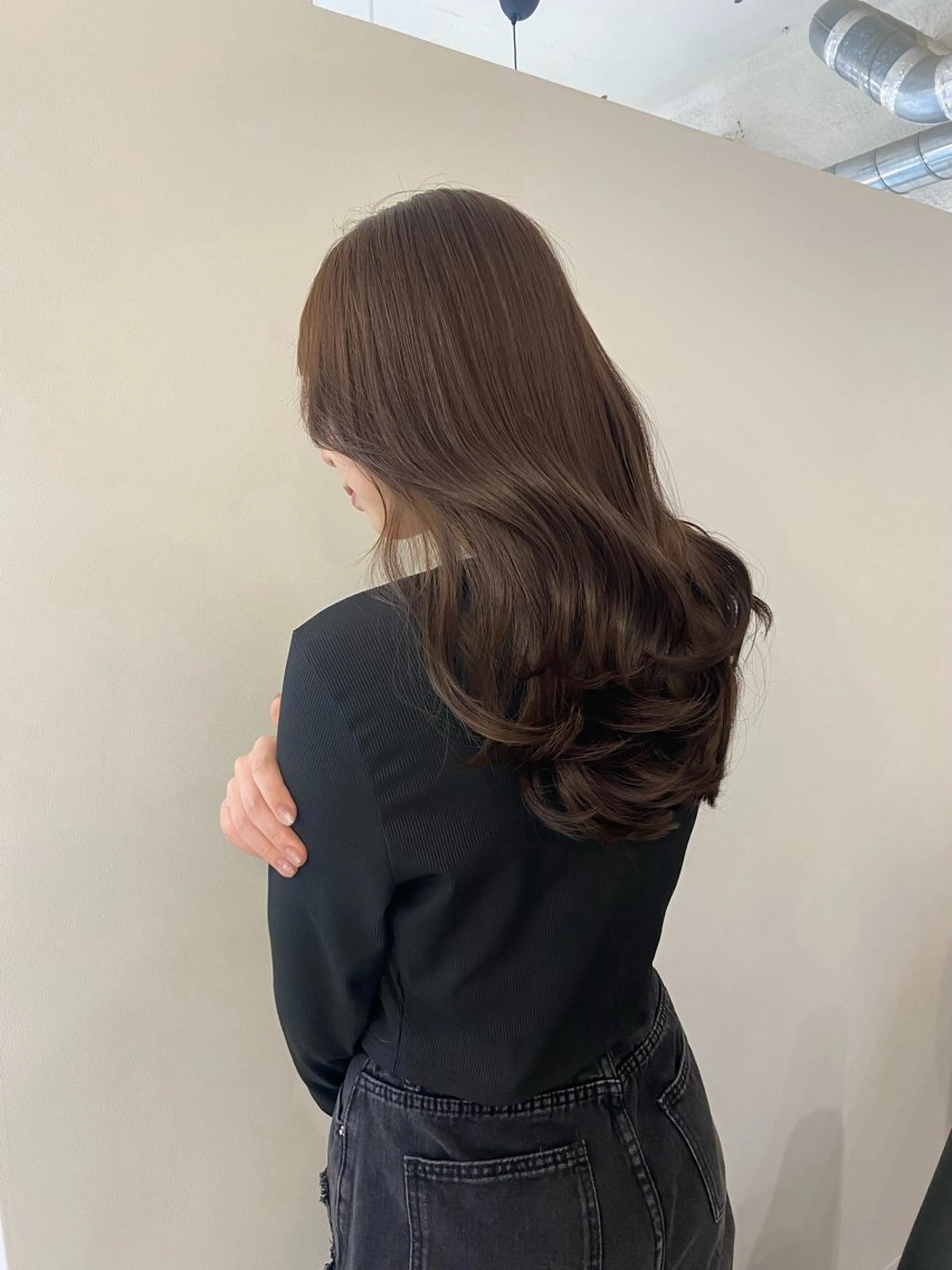 セミロング カット ヘアカラー 透明感カラー／メンズ 特化kazumaのヘアスタイル