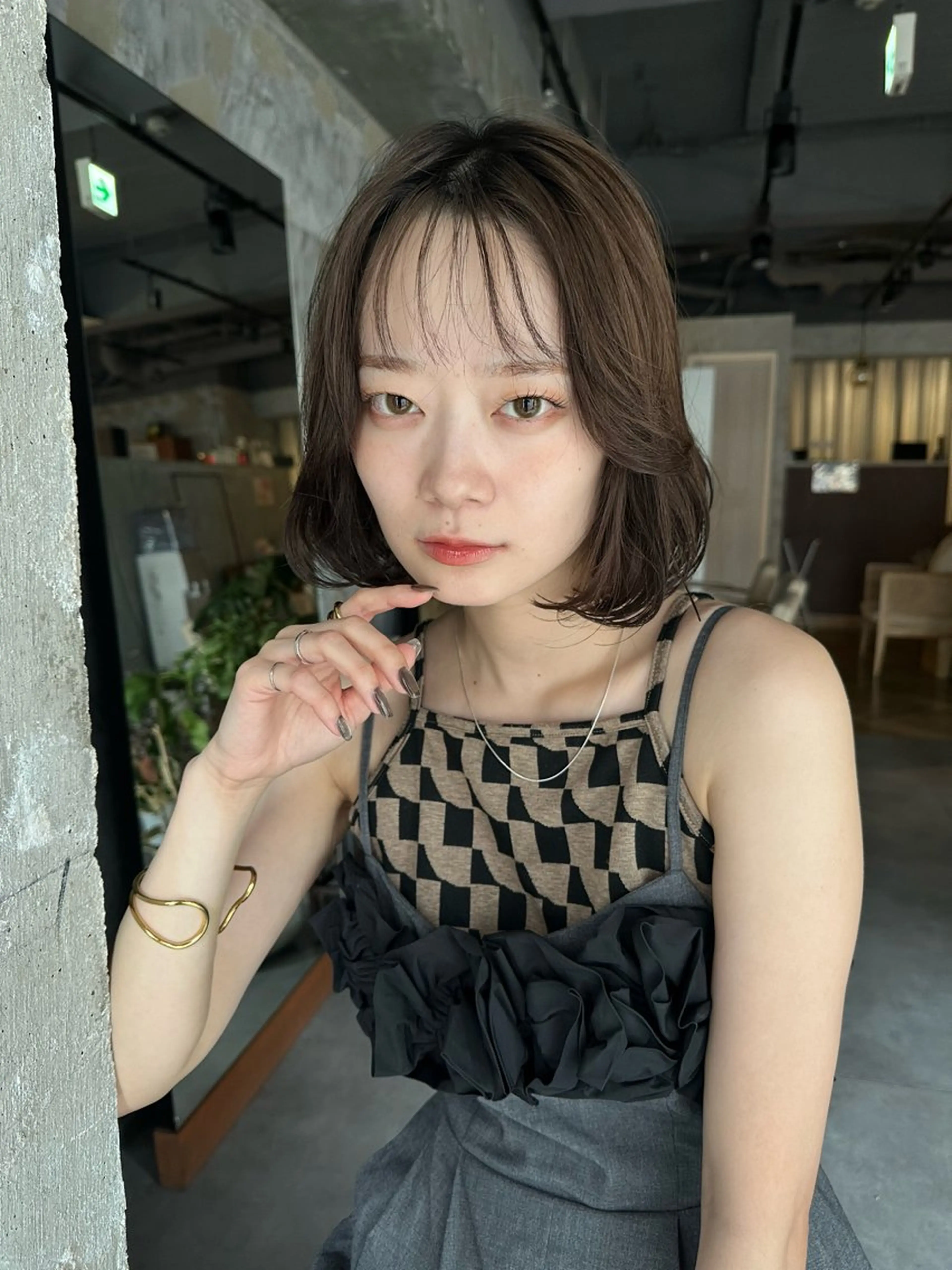 ショート カラー 相宮 優羽のヘアスタイル