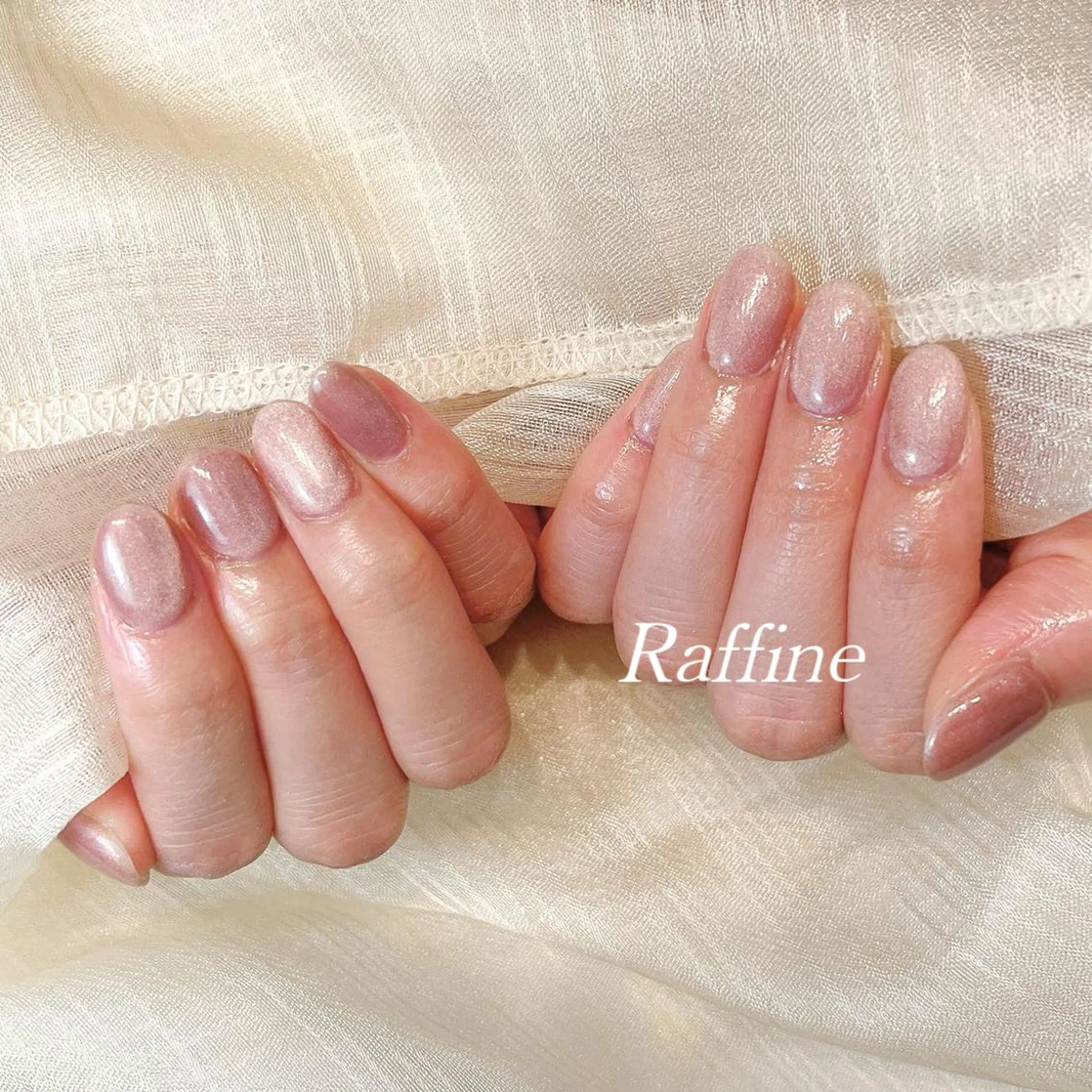 ネイル RAFFINE haru🦋🩵のネイルデザイン