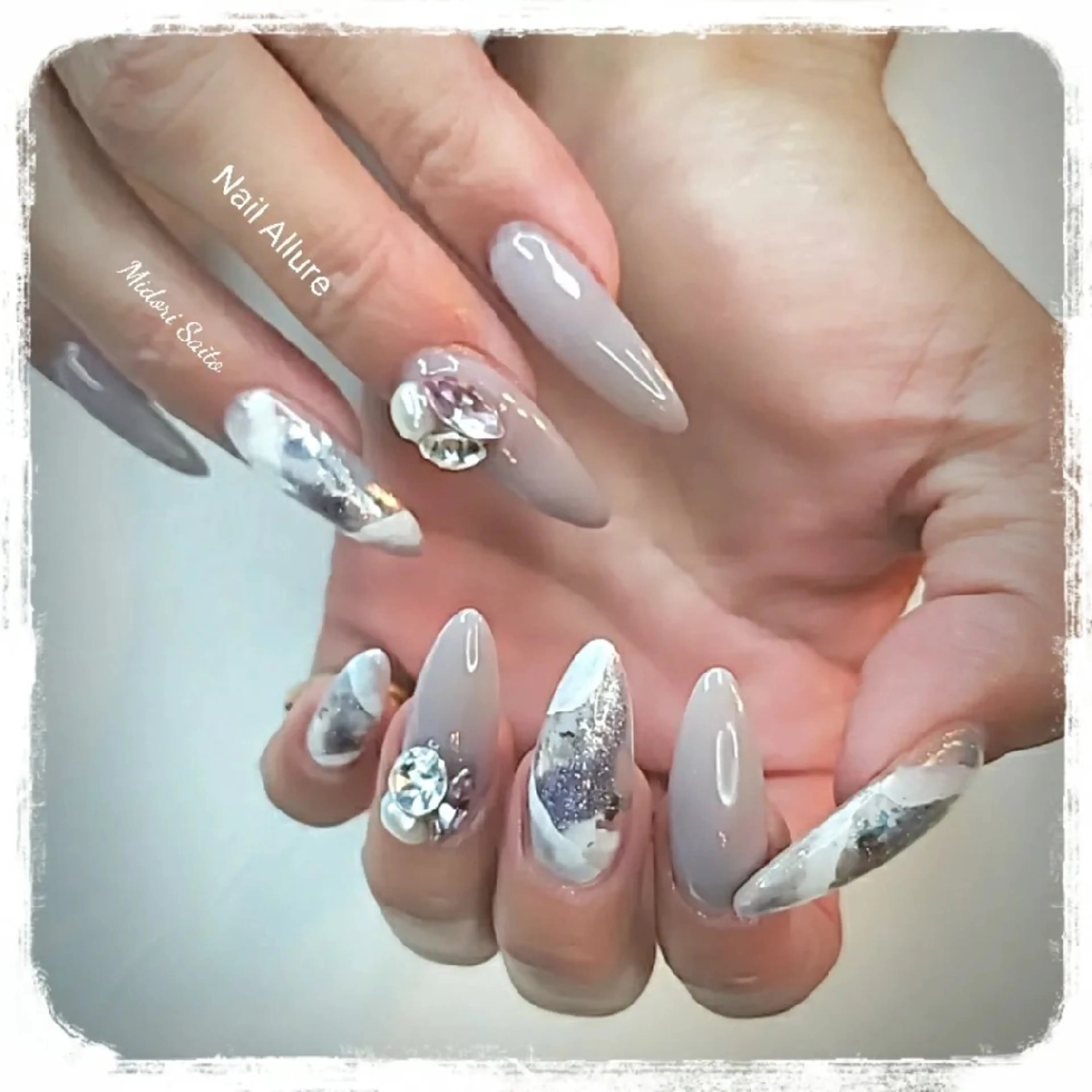 ネイル ニュアンスネイル Nail Allureのネイルデザイン