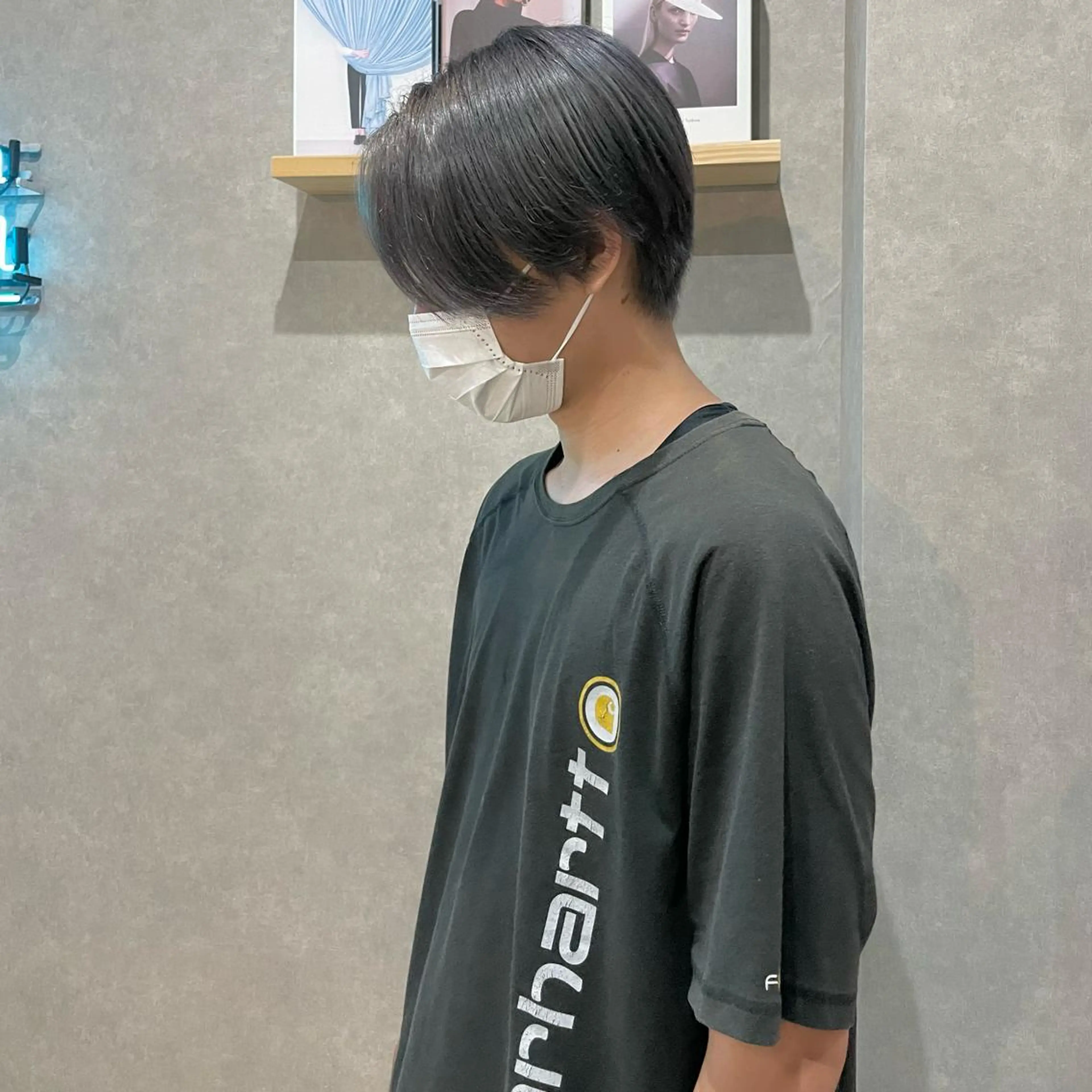 カラー メンズ はちすか るかのヘアスタイル