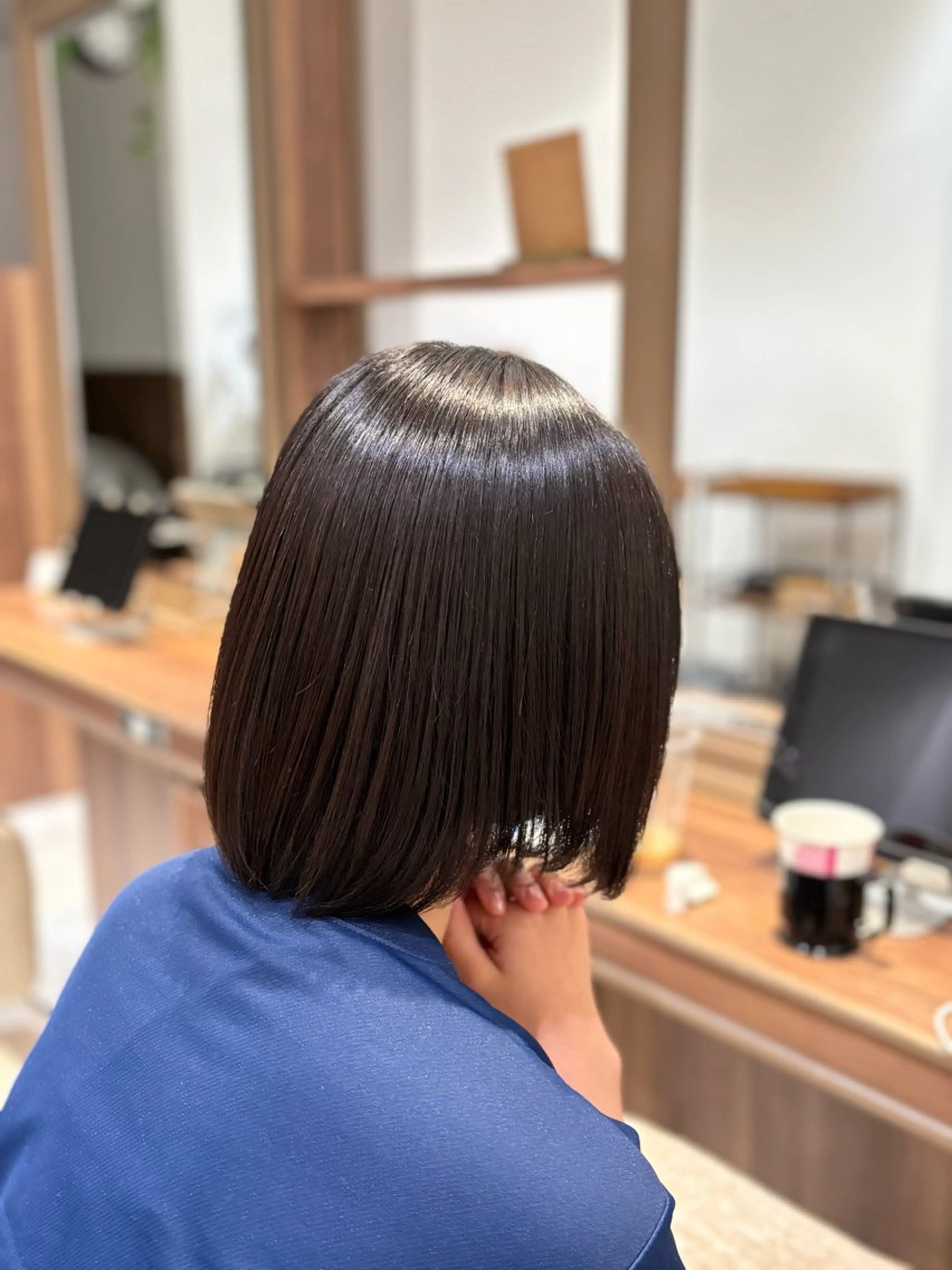 ショート パーマ カット ゆるふわパーマ🌸/ ハイトーン/あゆみのヘアスタイル