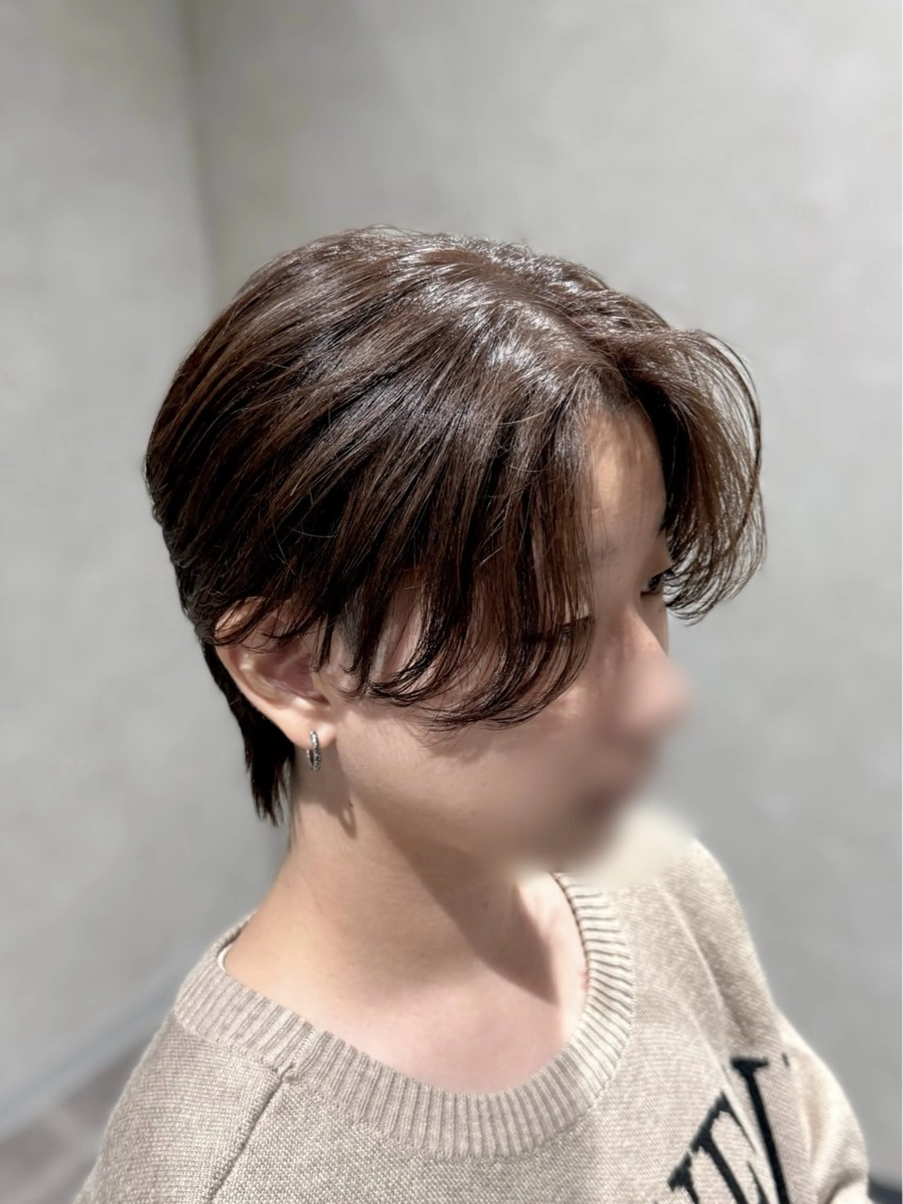 【𝐌𝐞𝐧𝐬限定】韓国メンズカット + ブリーチなしカラー🫧ワンカラーで理想の髪色に🫧の写真