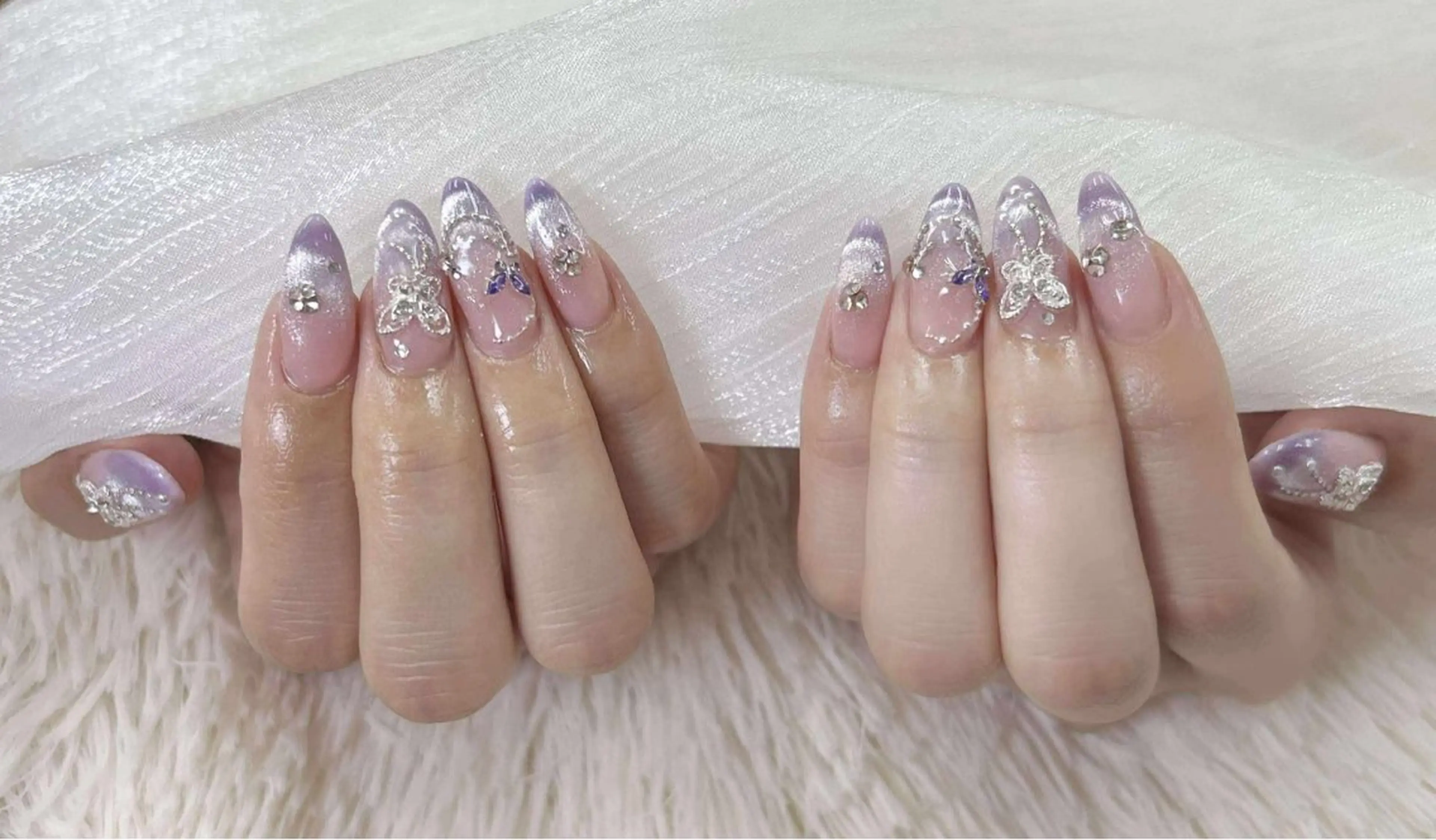 ネイル ハンドネイル ハンドケア Hara Nail 【パラジェル使用】のネイルデザイン