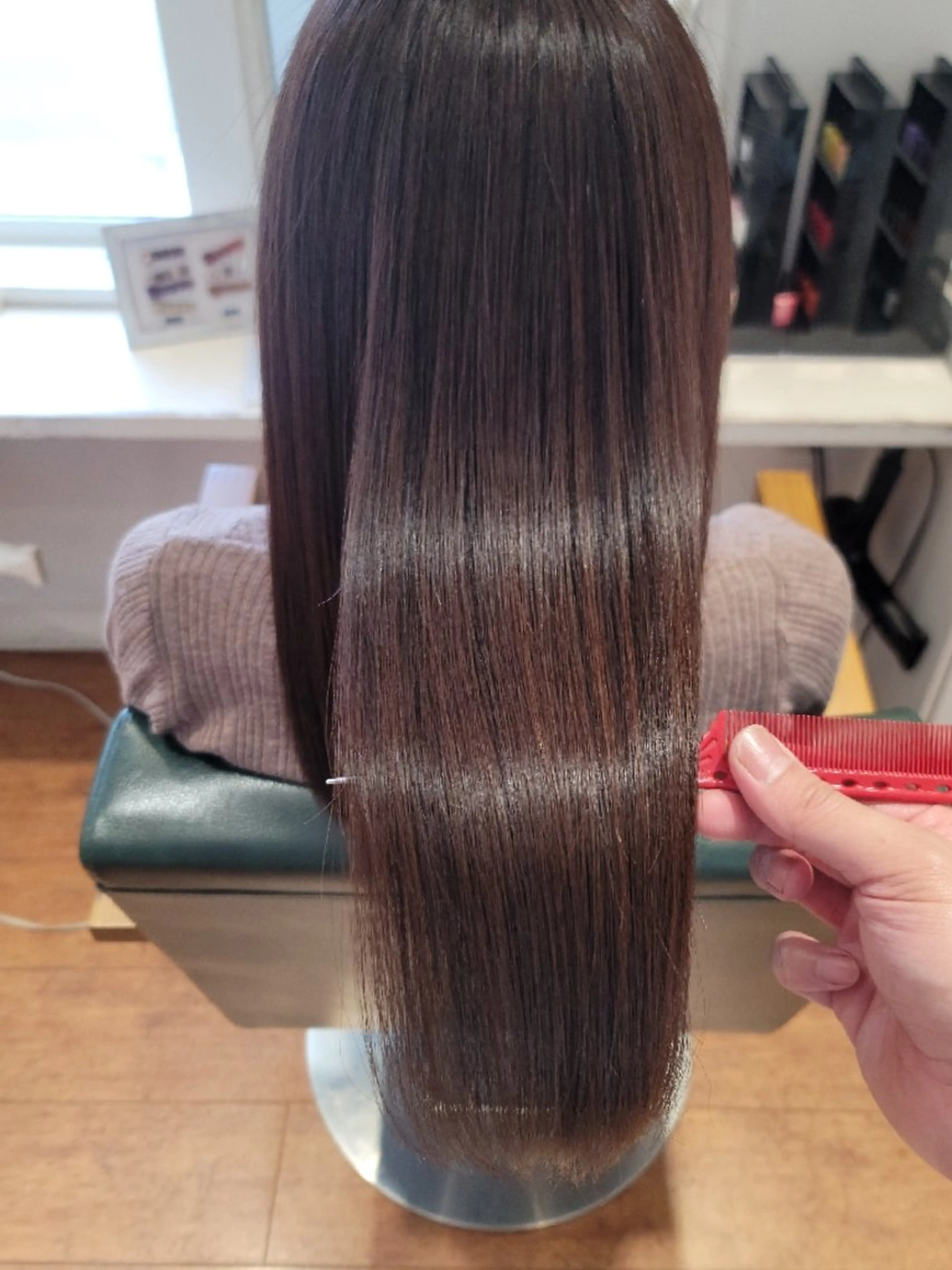 ☆クーポン価格☆【ハイクラス髪質改善ヘアエステ​〜​肩上ミディアムショート】の写真