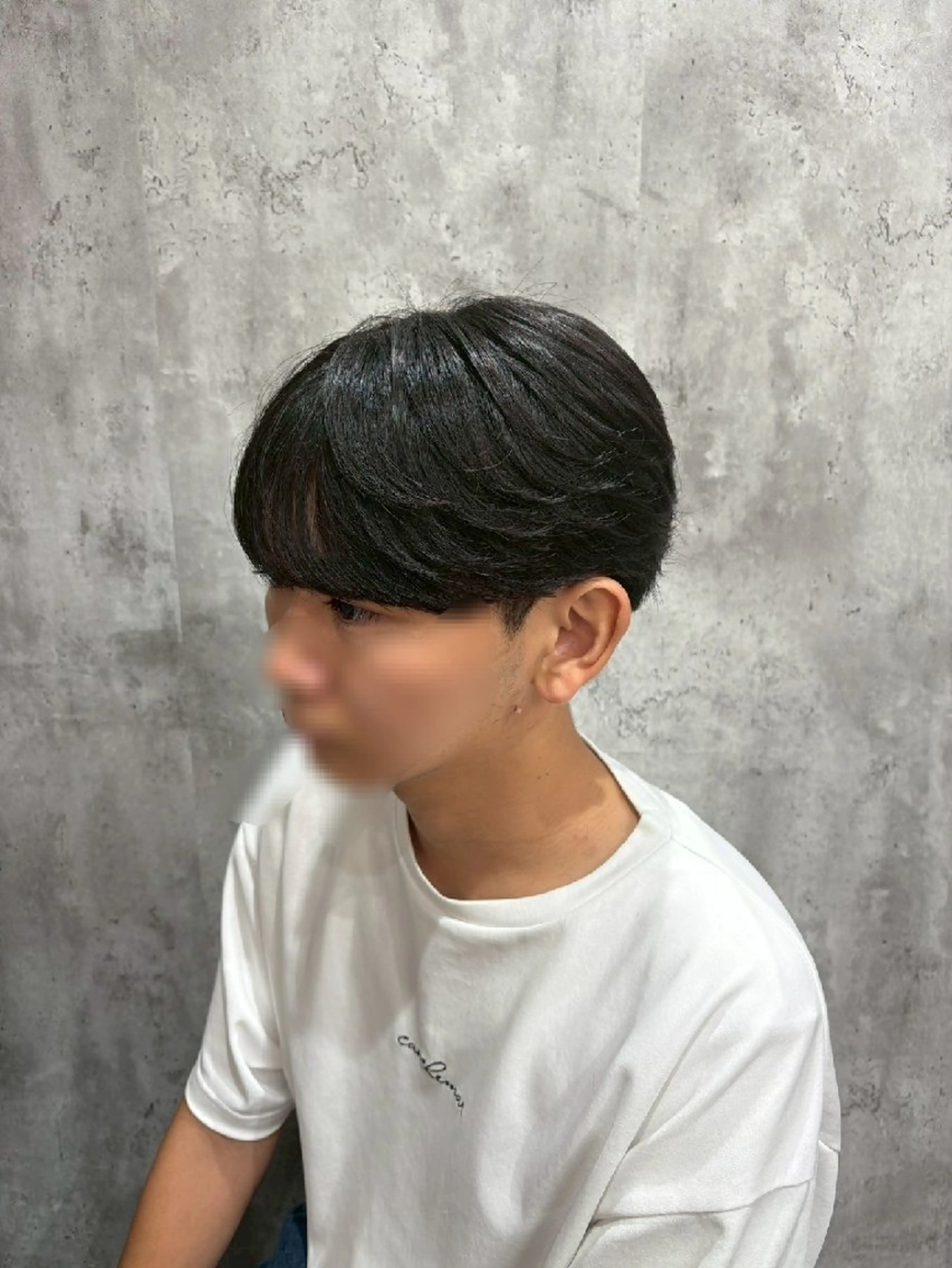 パーマ 🇰🇷ダウンパーマ 毛流れヘア🪽藤原のヘアスタイル