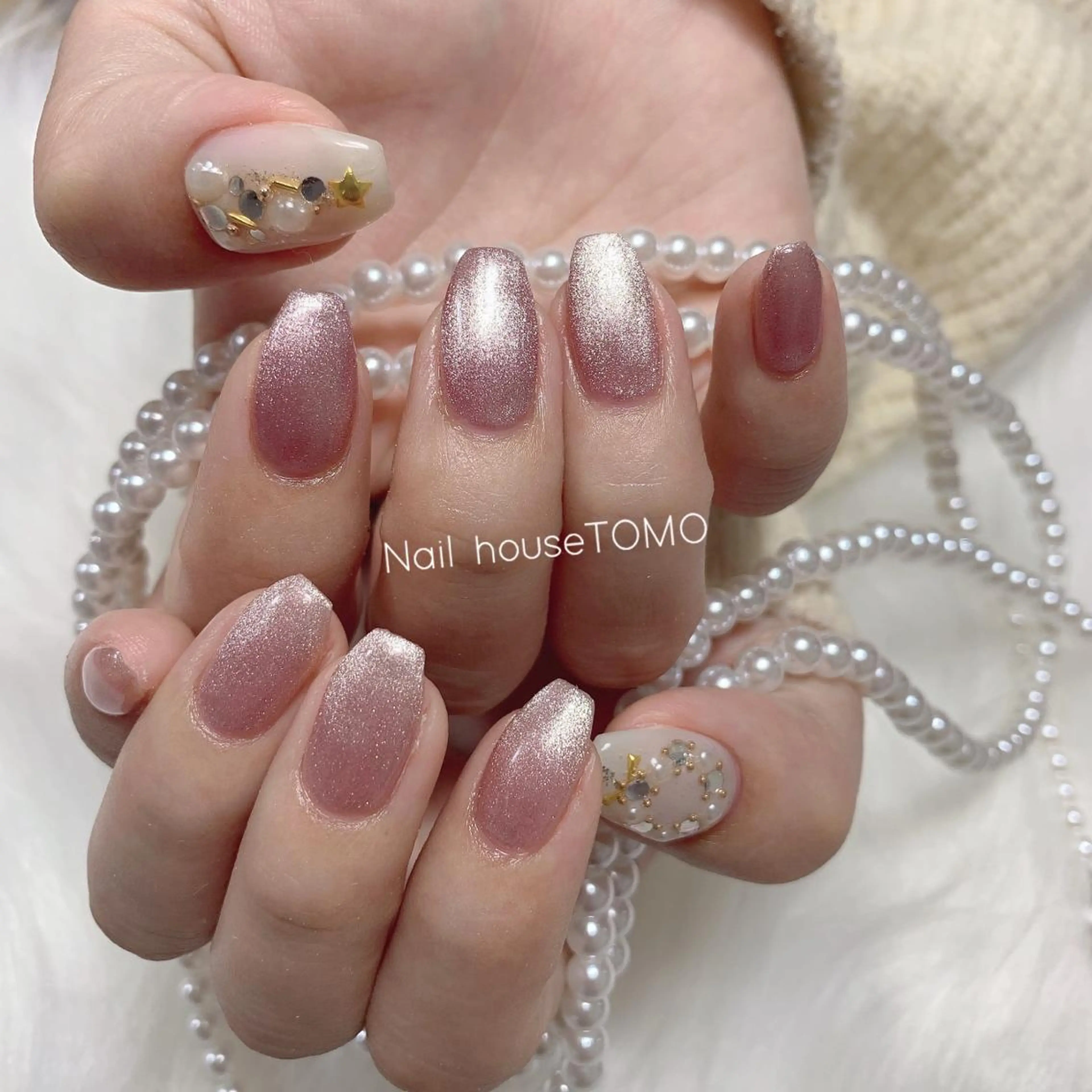 ネイル 💅ネイルハウス🏡 🎀TOMO🎀のネイルデザイン
