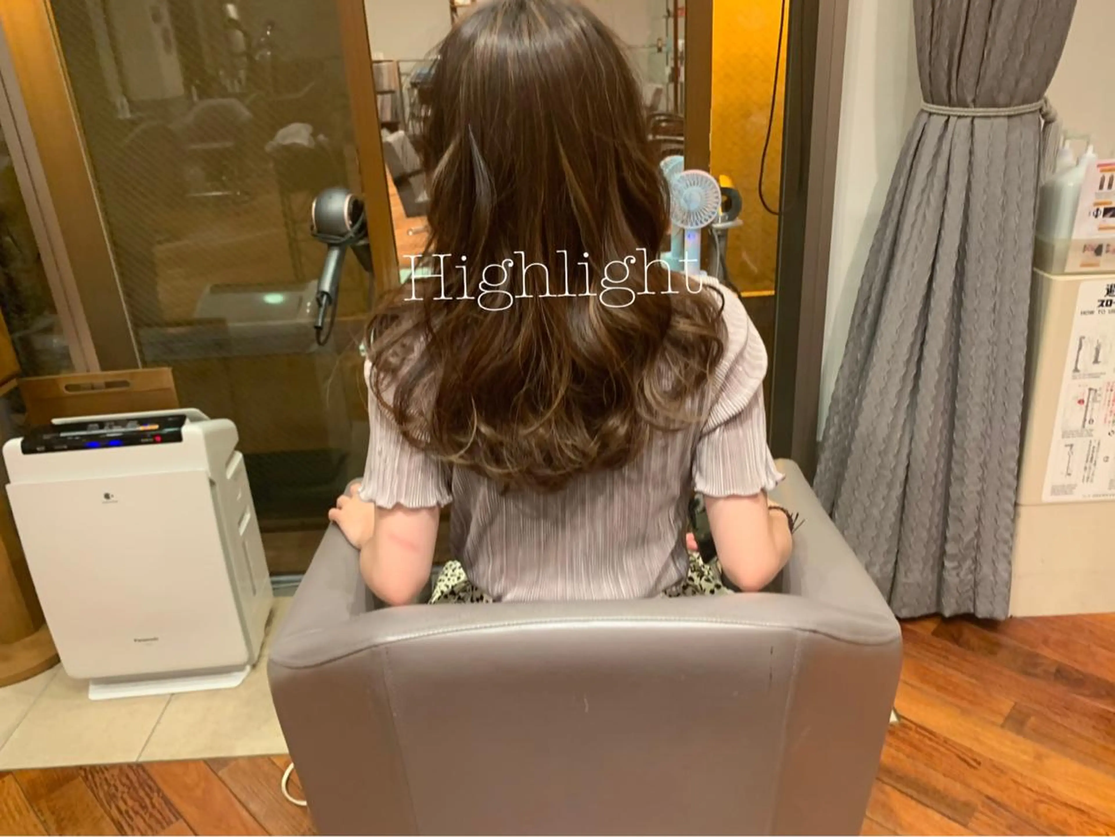 カラー Araki Chikaのヘアスタイル