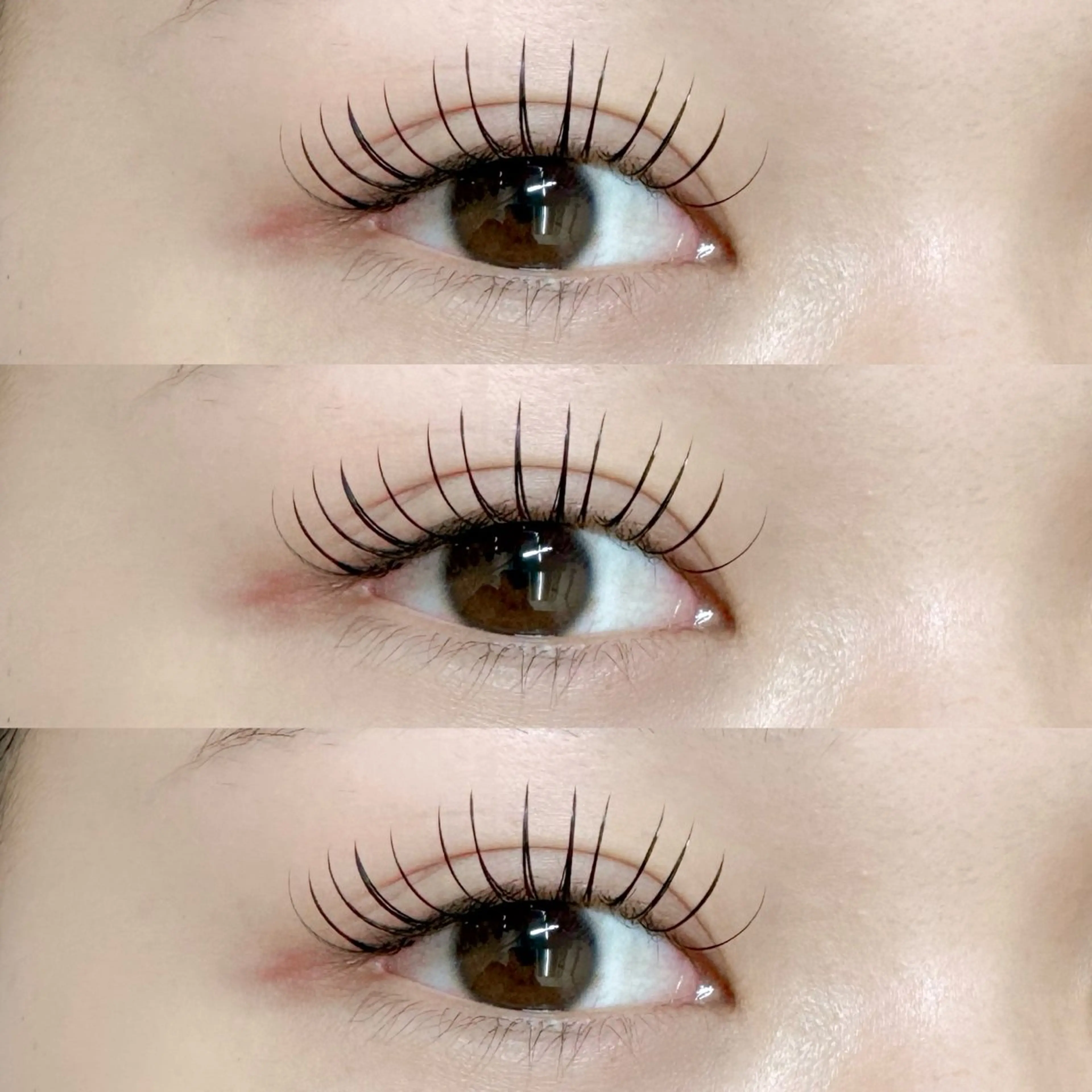 マツエク・マツパ フラットラッシュ ナチュラル マツエク 天王寺eye ♡eyebrowのマツエク・マツパデザイン