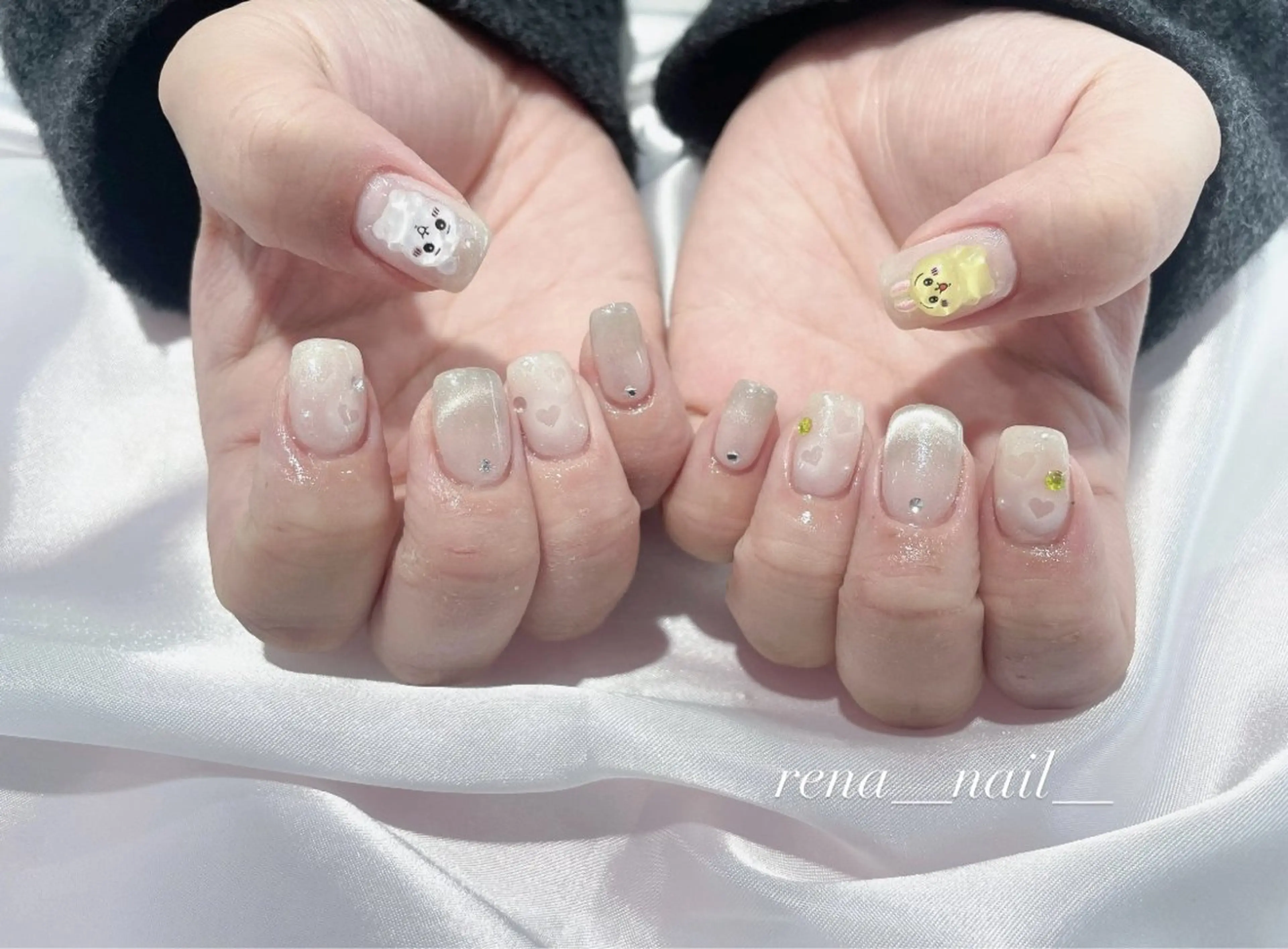 ネイル 持ち込み ハンドネイル PUERTO Renaのネイルデザイン