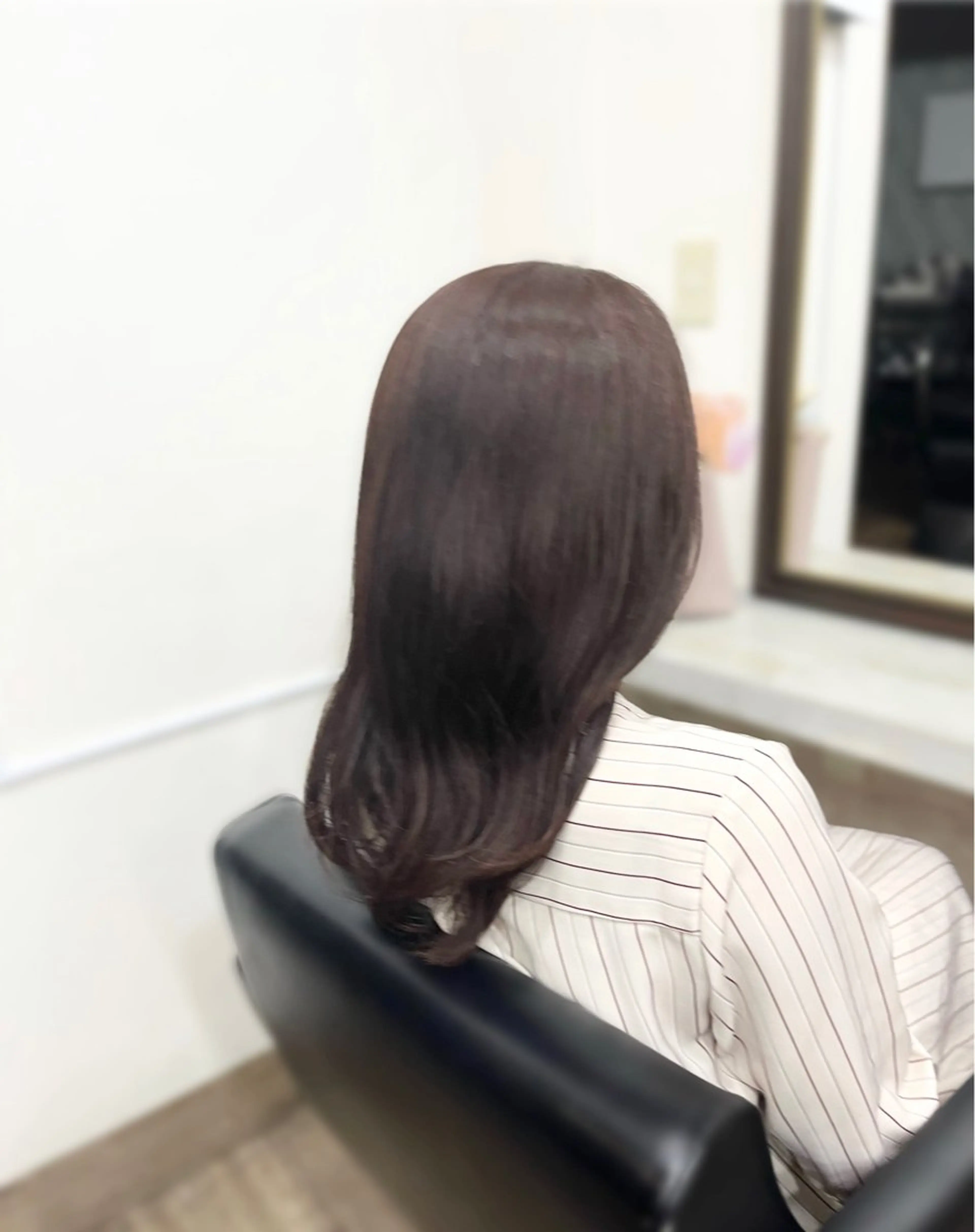 ロング 薮内 香保里のヘアスタイル