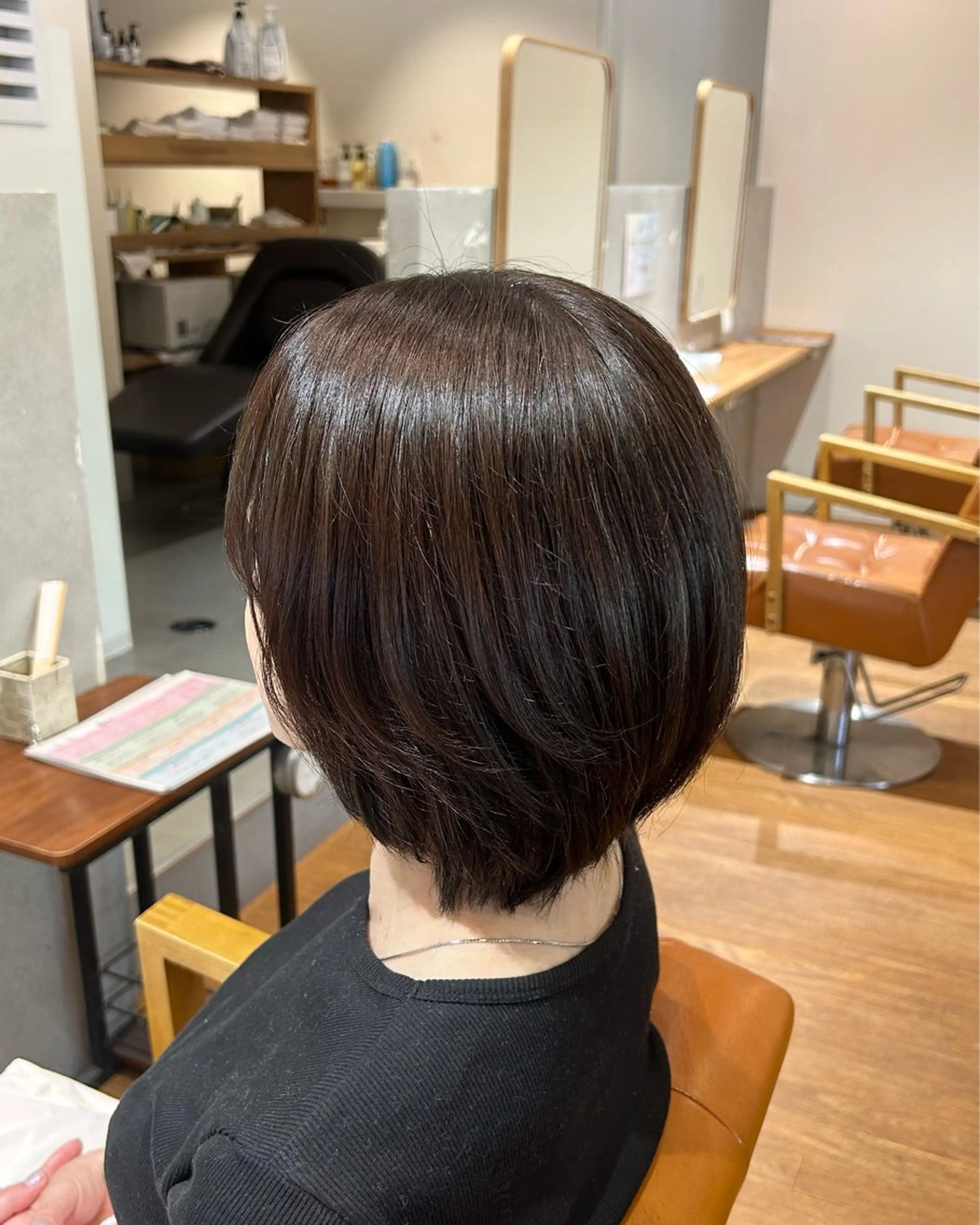 ミディアム カット 櫻井 優希のヘアスタイル