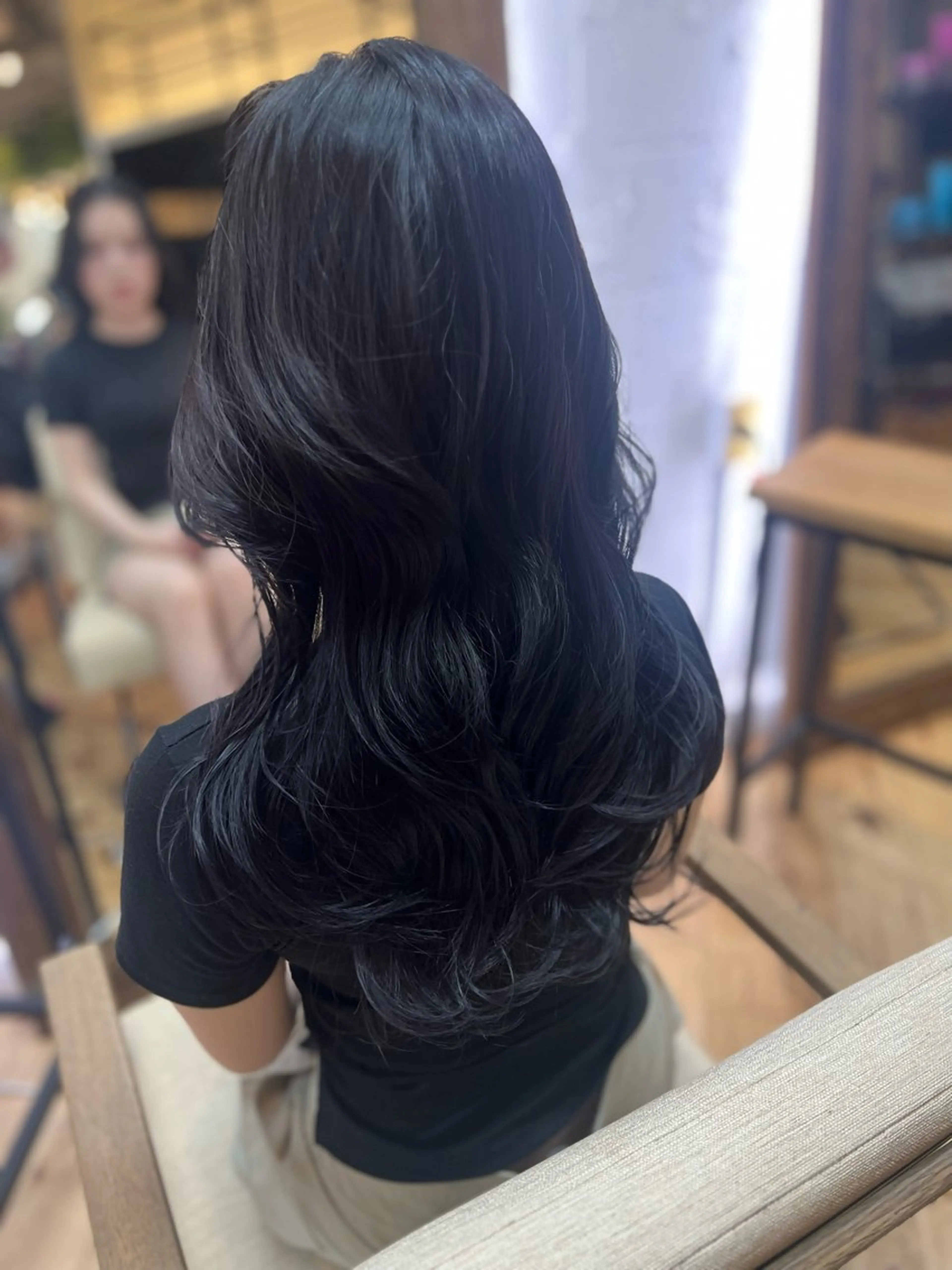 ロング レイヤーカット カット ヘアカラー 🩶レイヤーカット/ さわ🩶のヘアスタイル