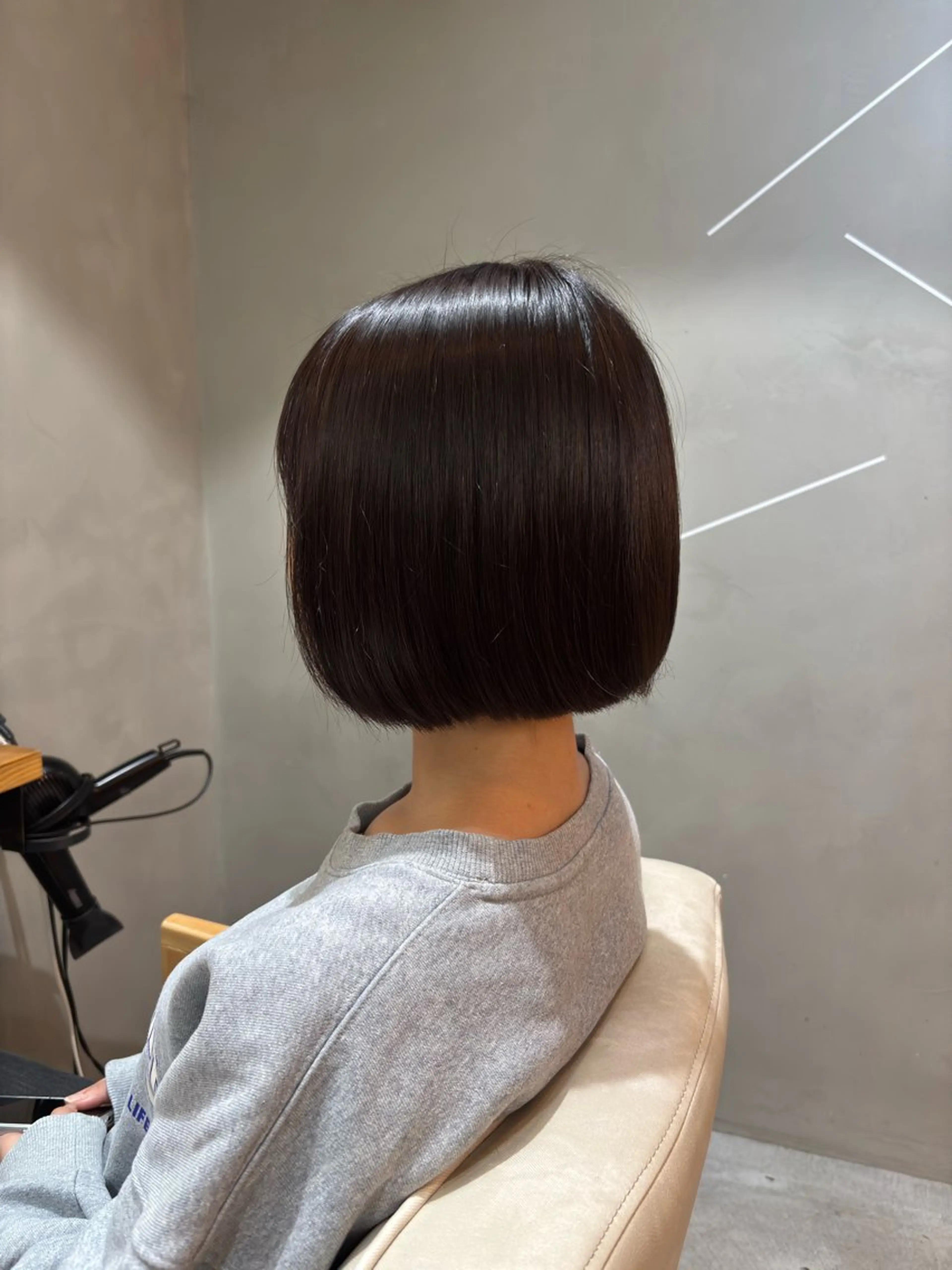 カラー うえき ひなのヘアスタイル