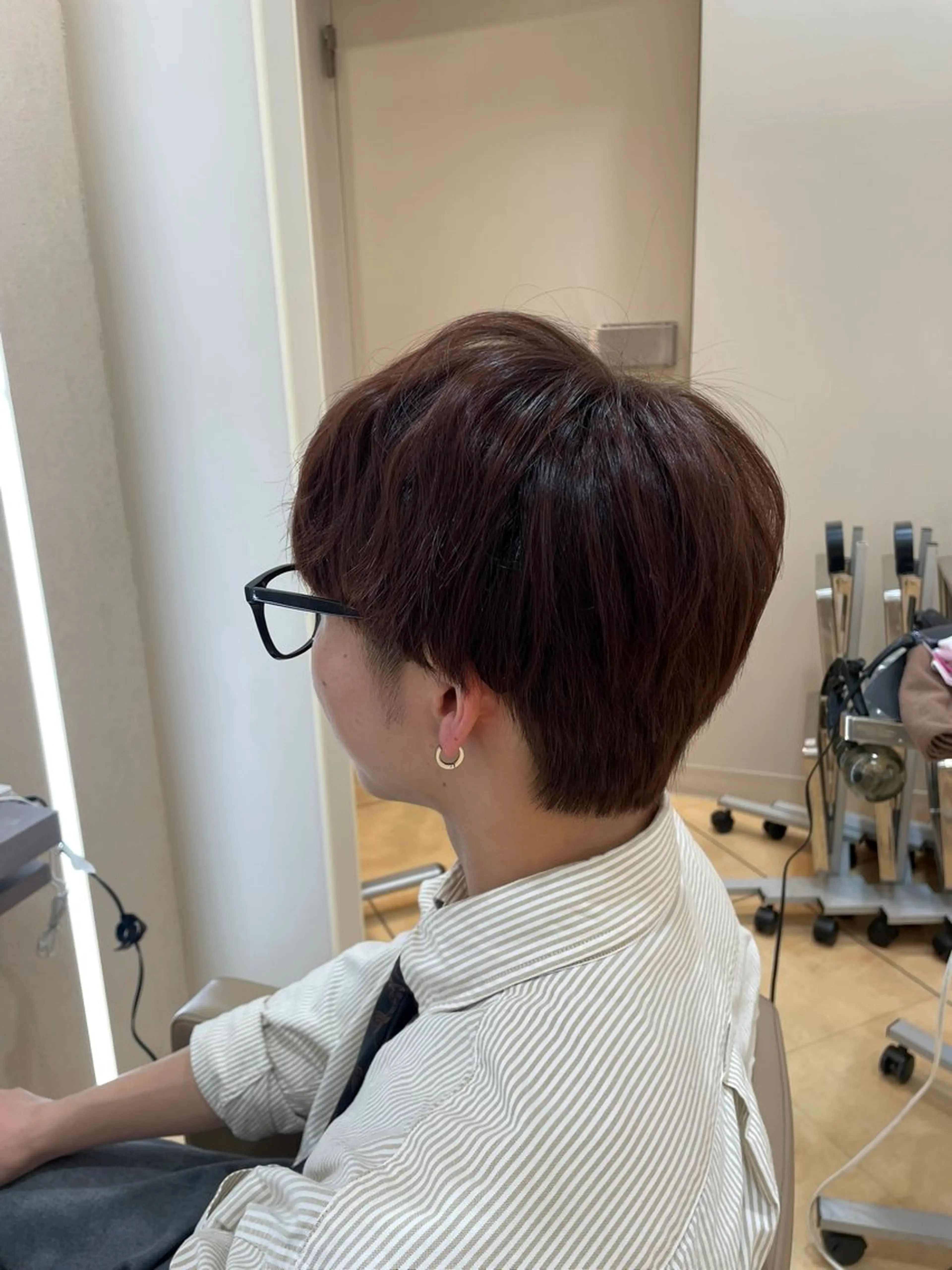 メンズ 三富 陽菜のヘアスタイル