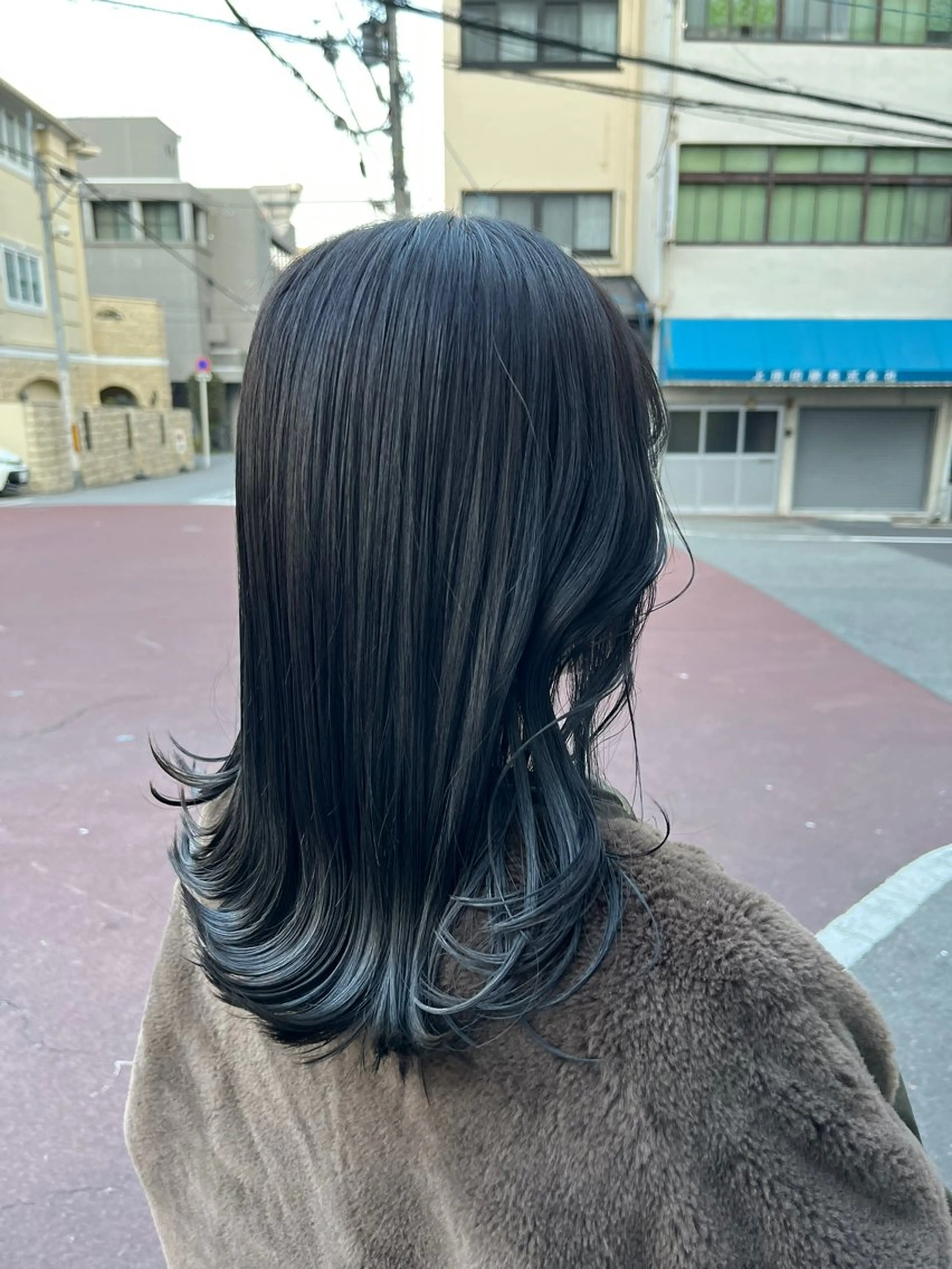 セミロング ヘアカラー 藤倉なつみ /玉造のヘアスタイル