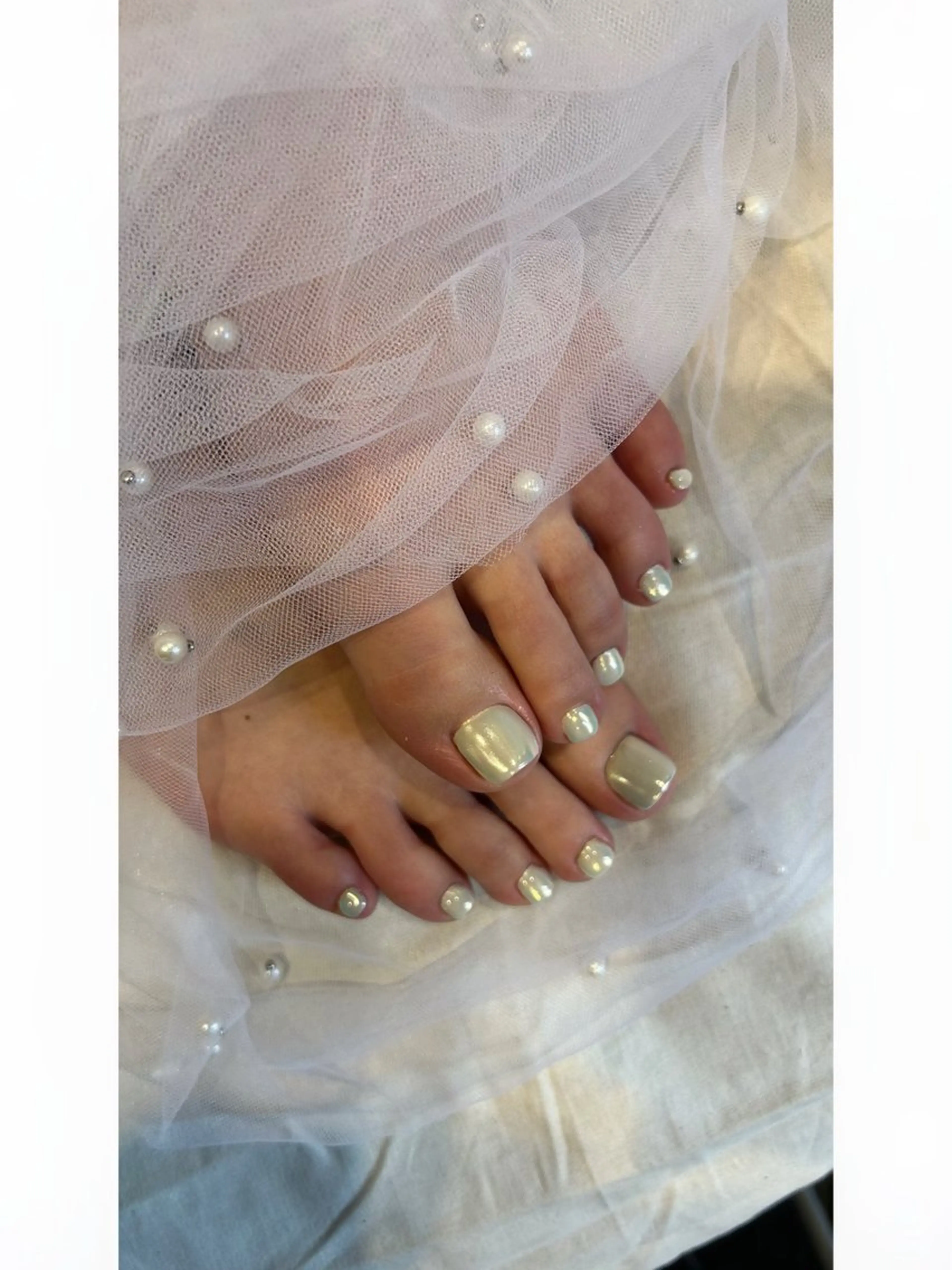 ネイル ワンカラーネイル 久保 姫花のネイルデザイン