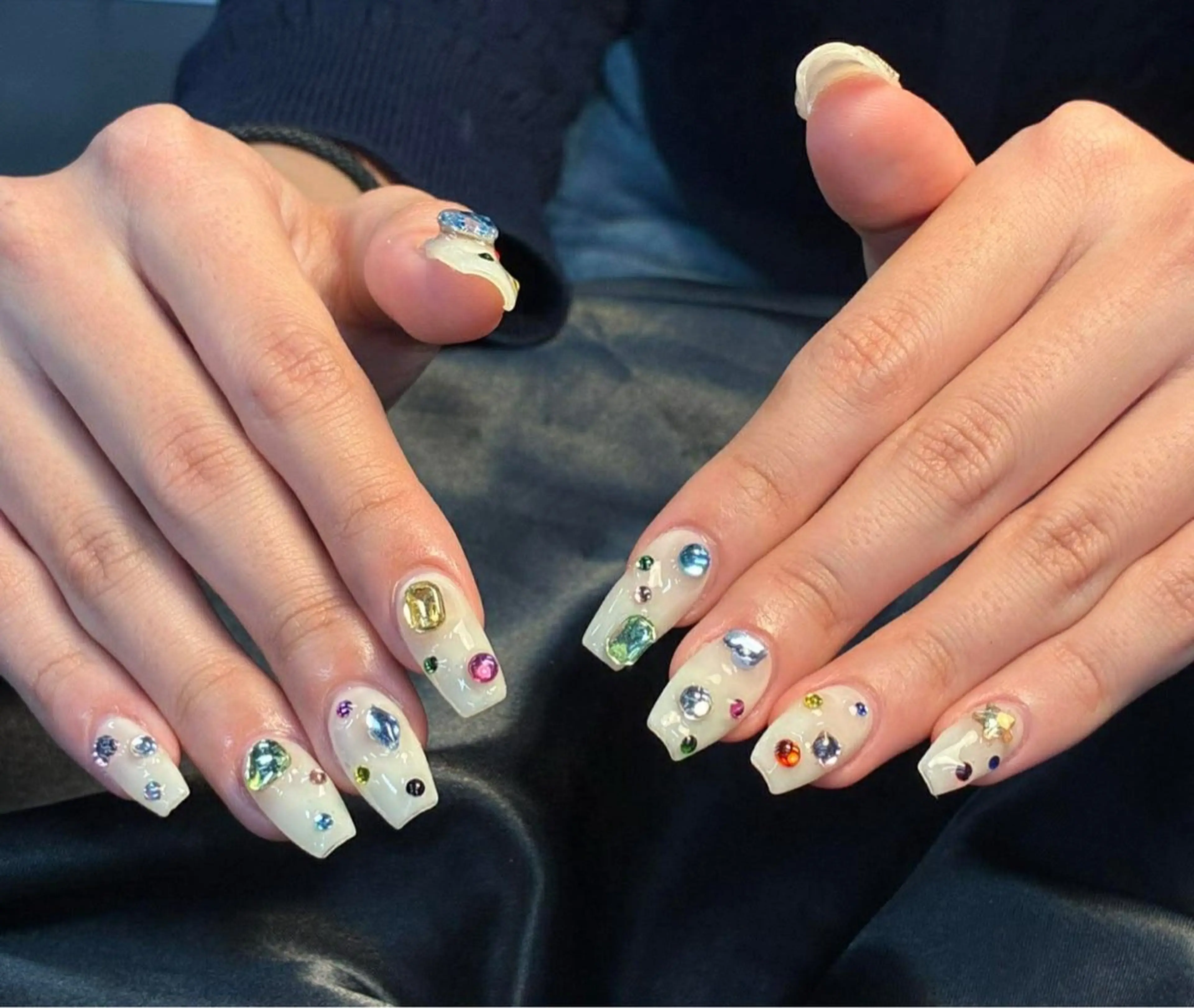 ワンカラー付け放題の写真