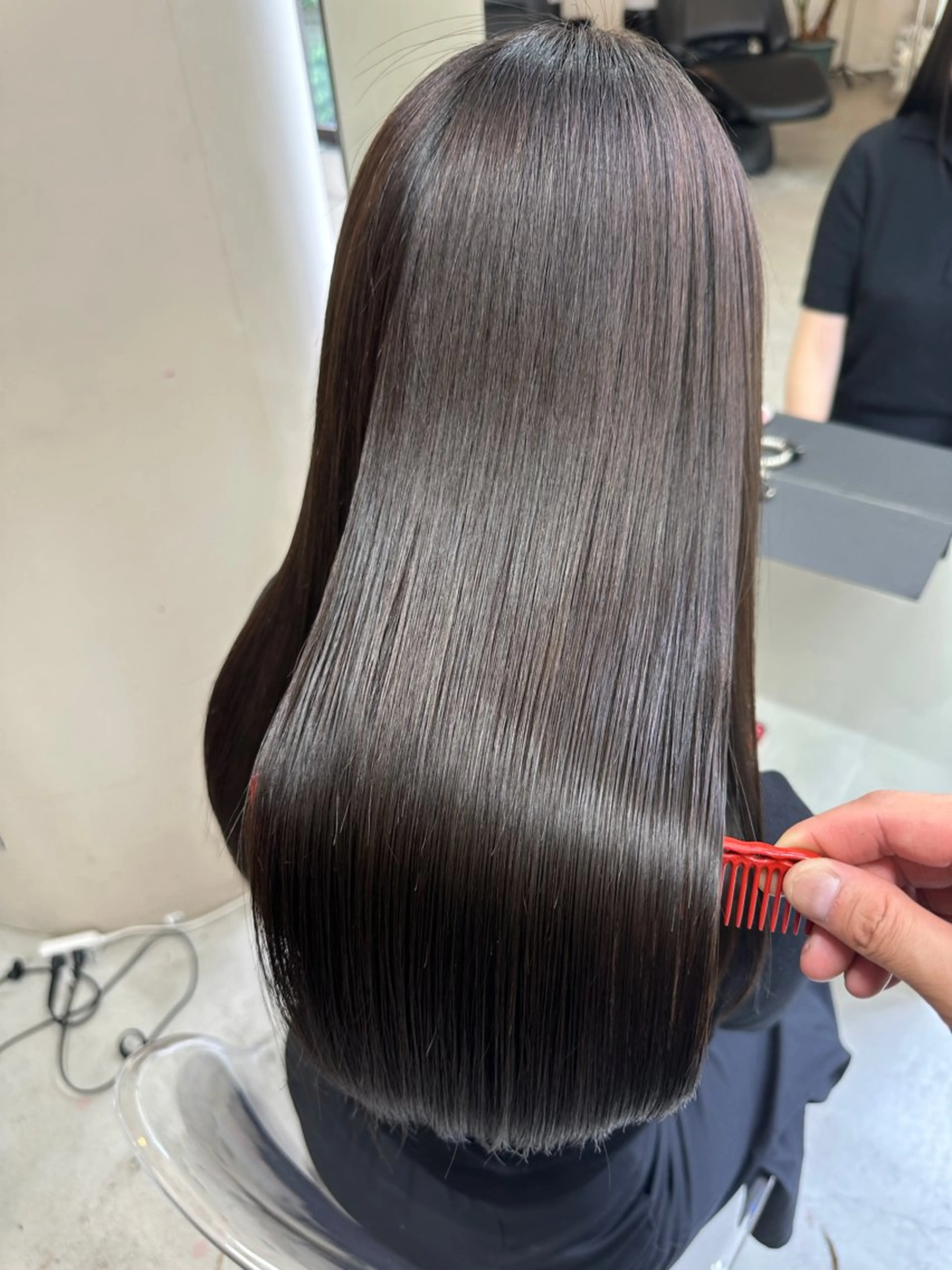 ロング カラー カット 縮毛矯正 トリートメント 髪質改善特化【荻窪】 RYOTOのヘアスタイル