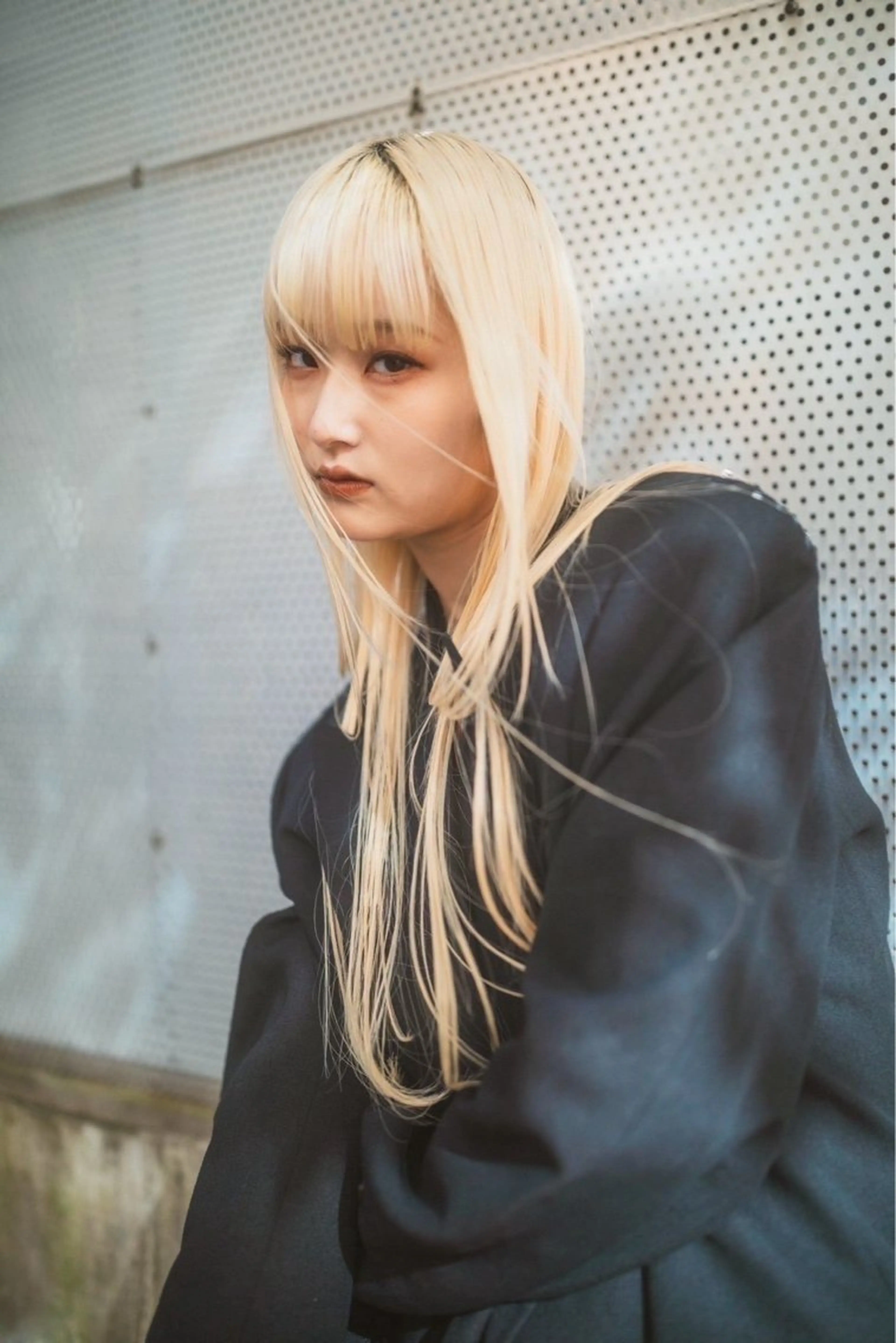 ロング カラー ケアブリーチ/透明感 カラー🤍YURIAのヘアスタイル