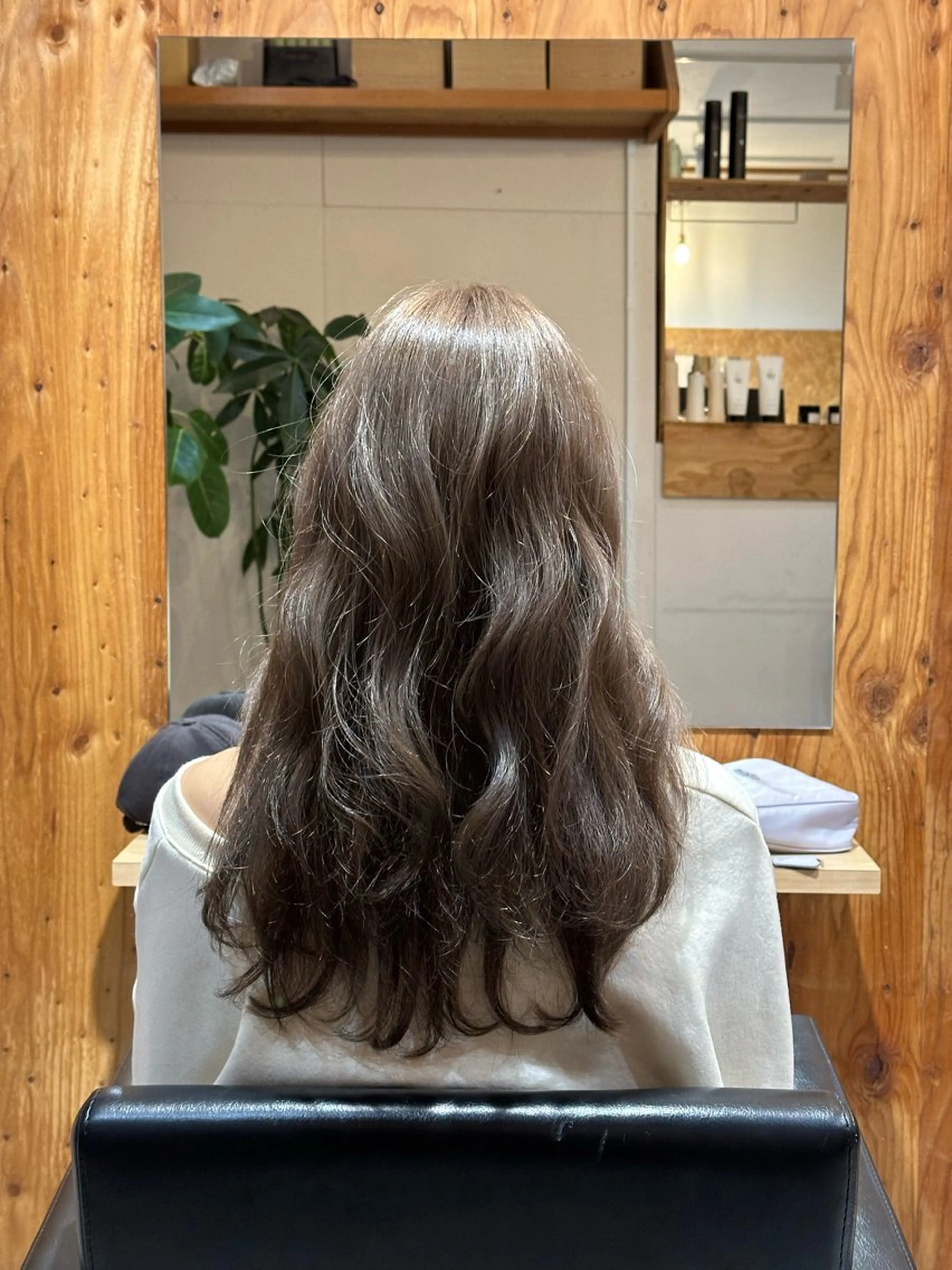ロング カラー ✂︎cadre✂︎ 🪶かまだれいし🪶のヘアスタイル