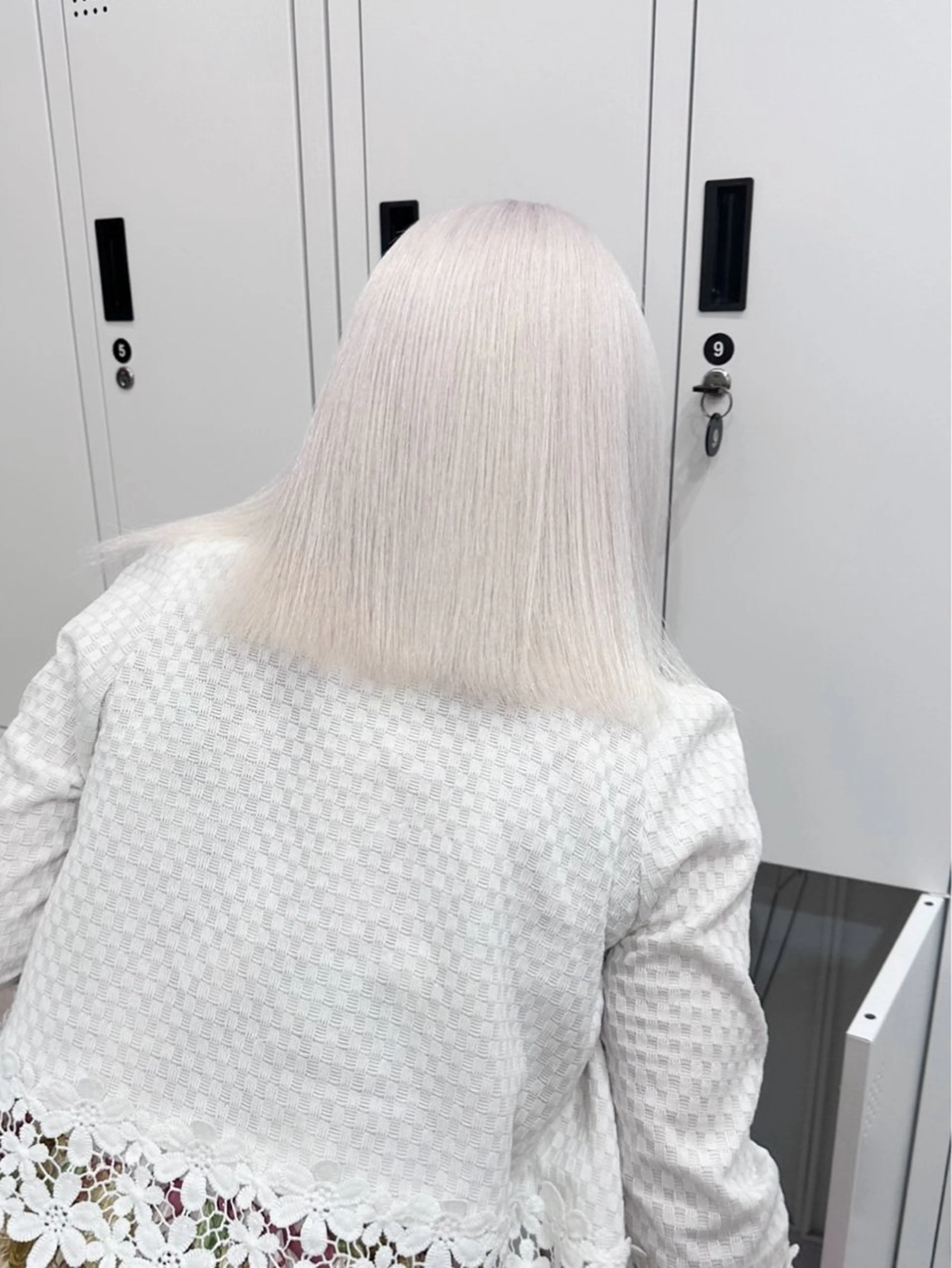 ミディアム カラー ヘアアレンジ ヘアカラー トリートメント TAKUMAブリーチ /切りっぱなし🪽のヘアスタイル