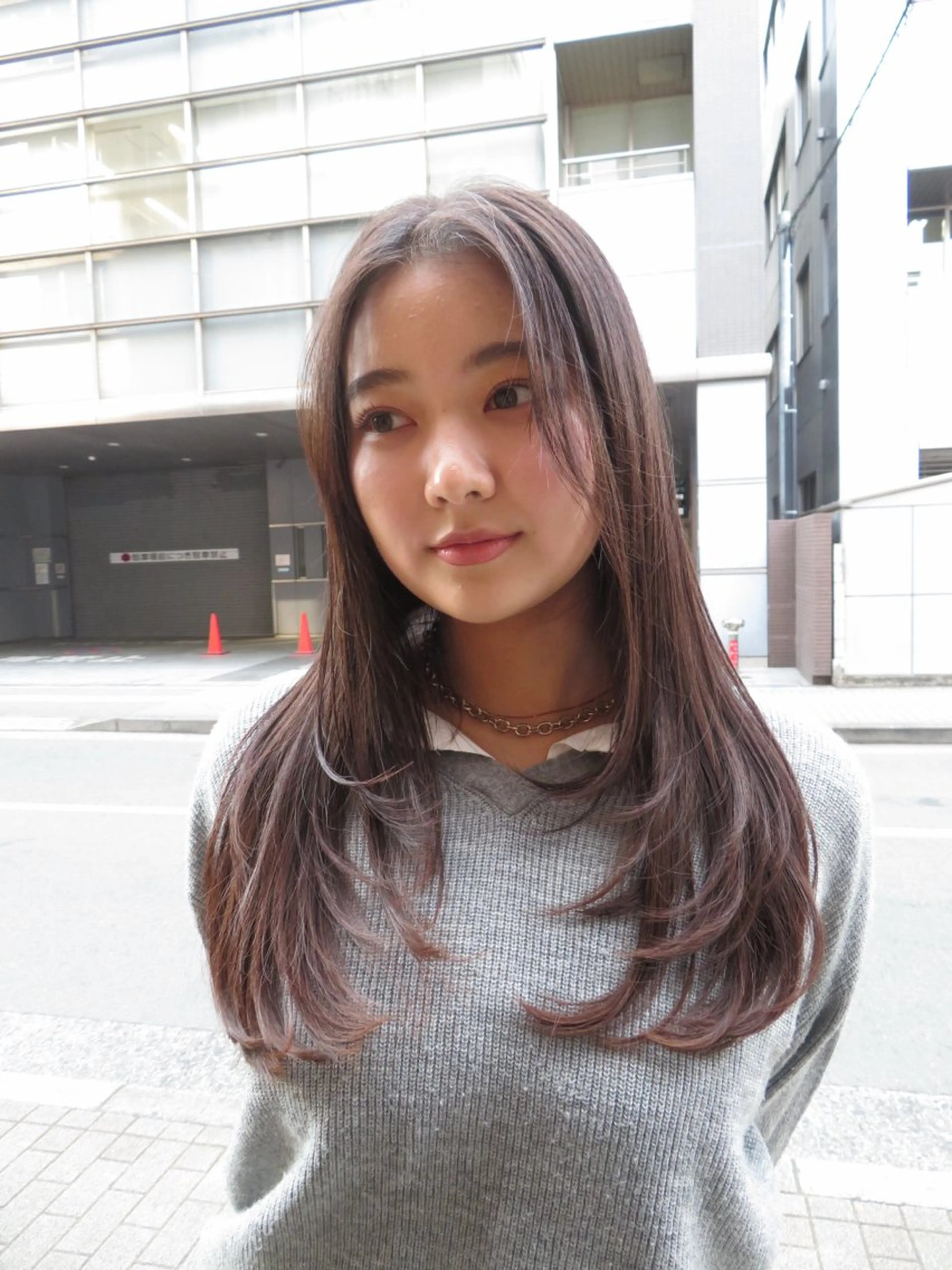 ロング カット み うのヘアスタイル