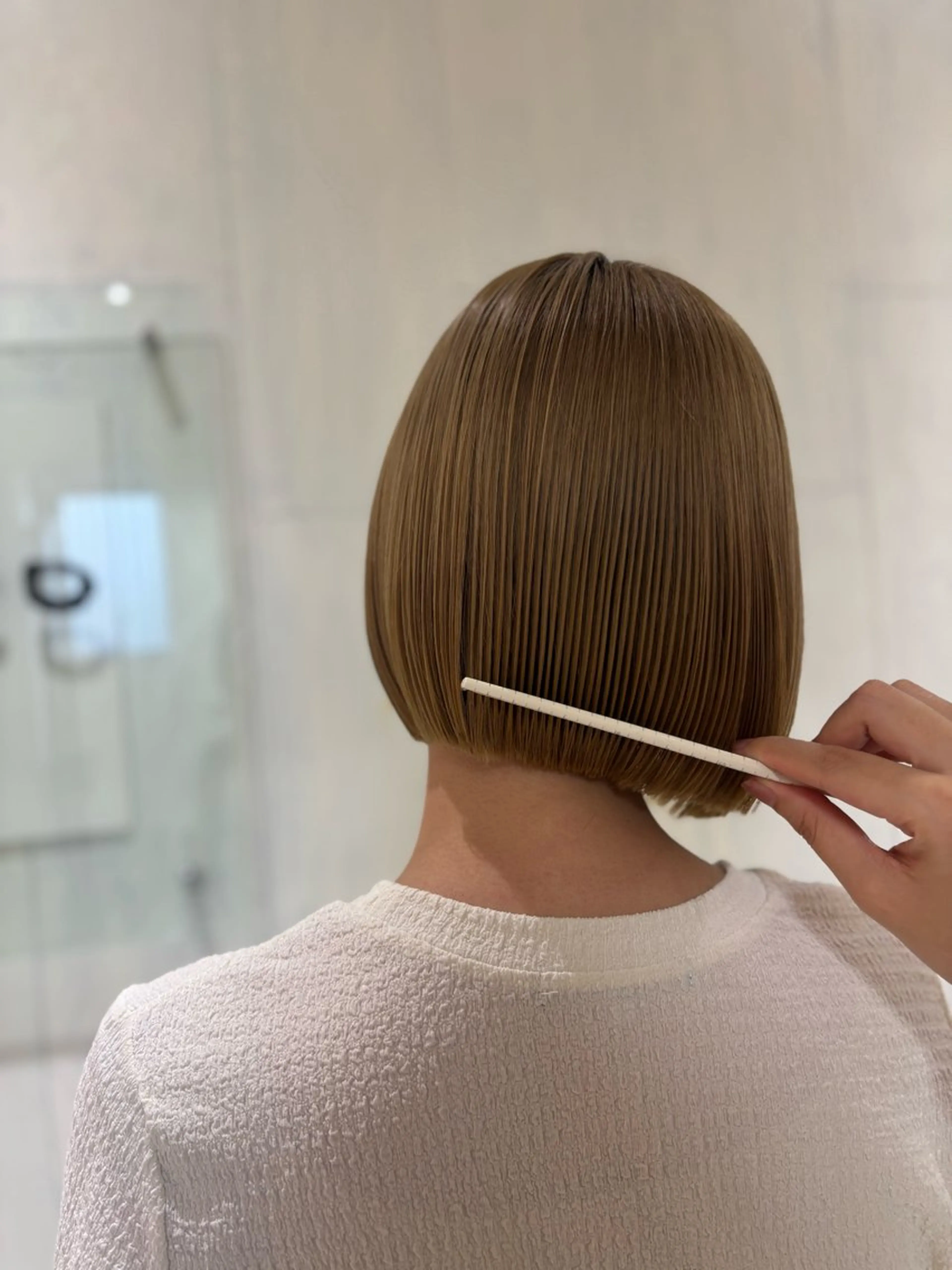 ショート カット トリートメント yui🥀/ボブ /ブリーチなしカラーのヘアスタイル