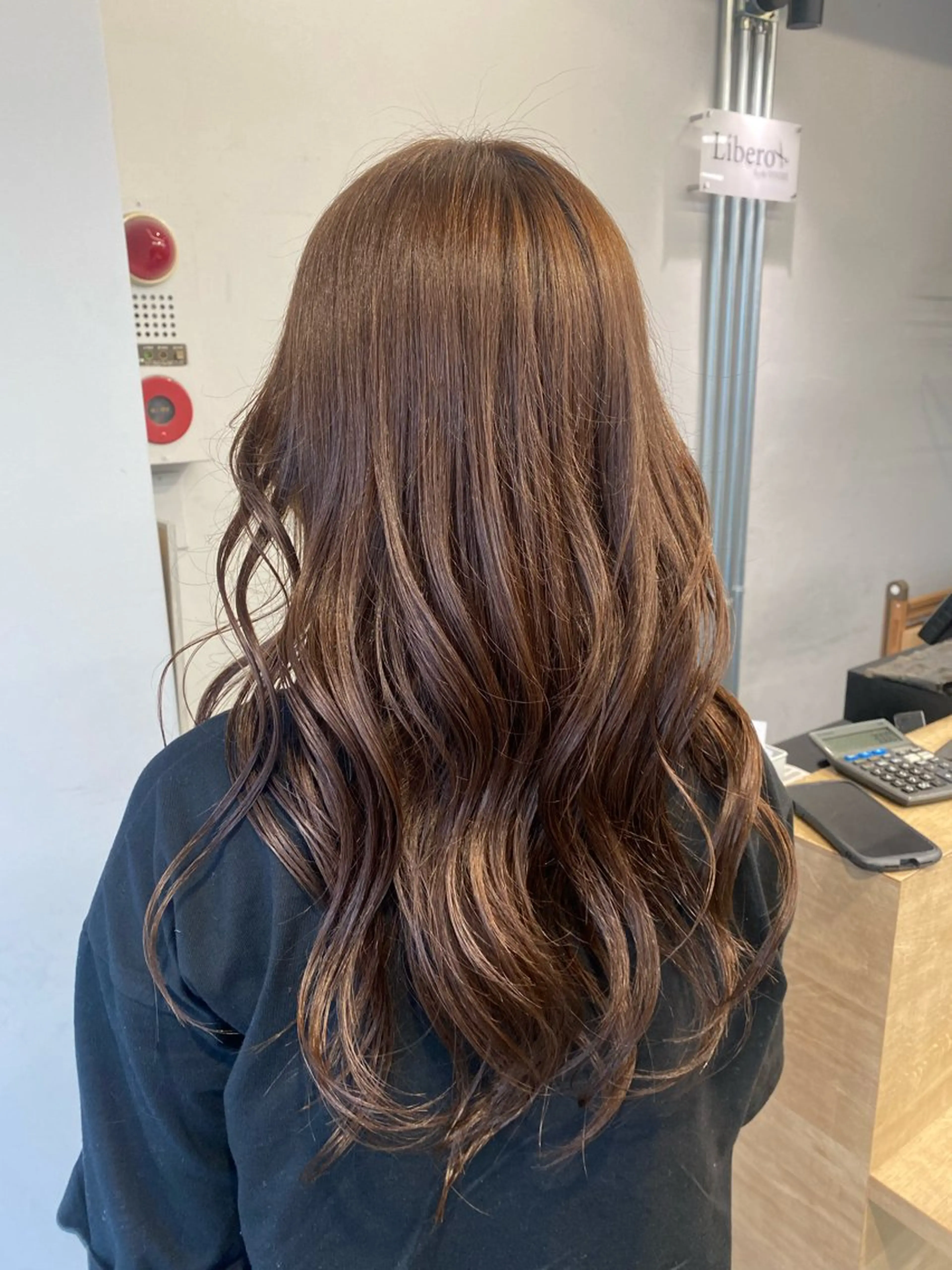 セミロング カラー 🐾Libero🐾 柏　KONOMIのヘアスタイル