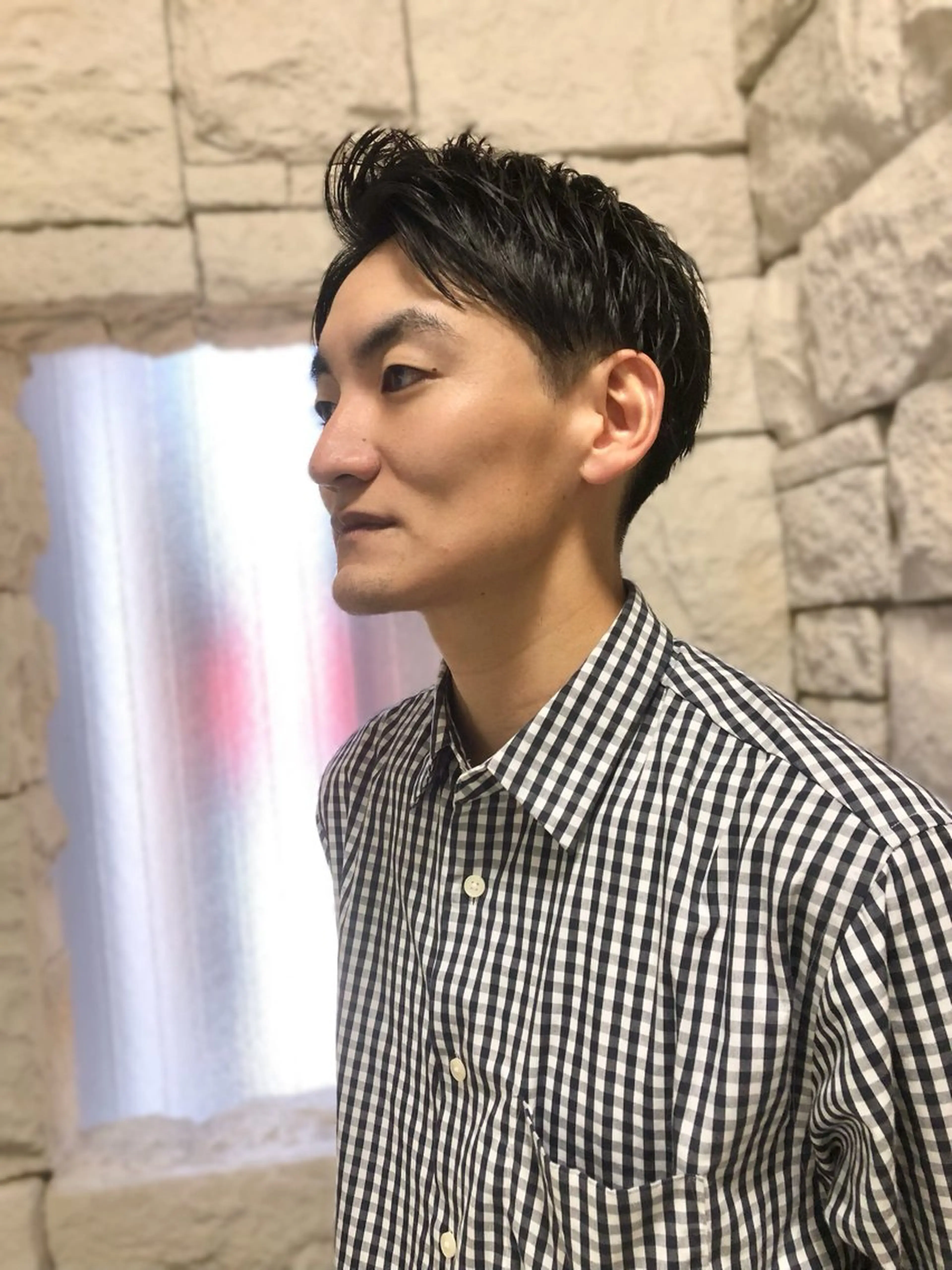 ヘアアレンジ メンズ カット トリートメント ヘアセット メンズ特化✂️栗原 侑也のヘアスタイル