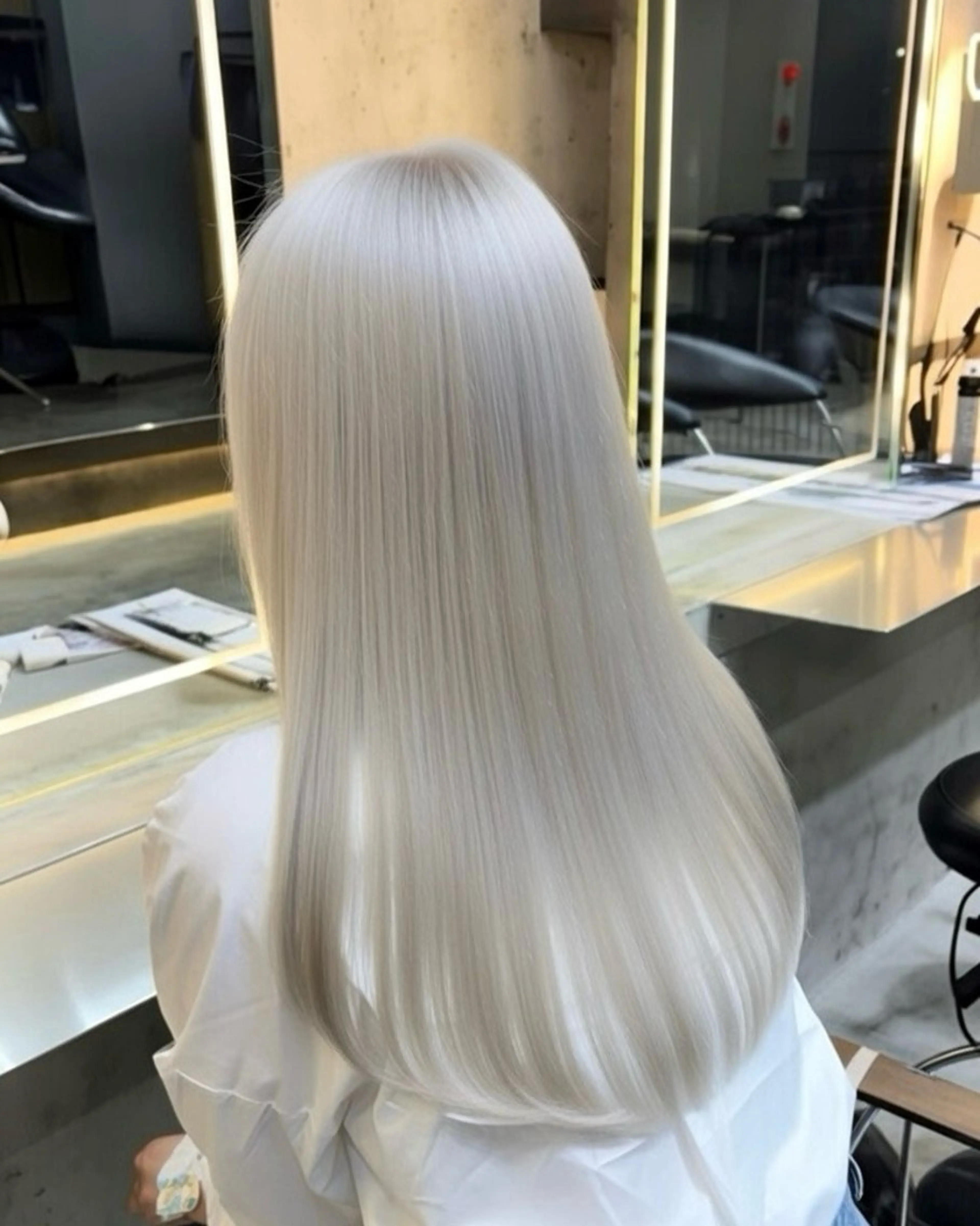 ロング カット ヘアカラー ケアブリーチ/ 髪質改善/垣尾颯大のヘアスタイル