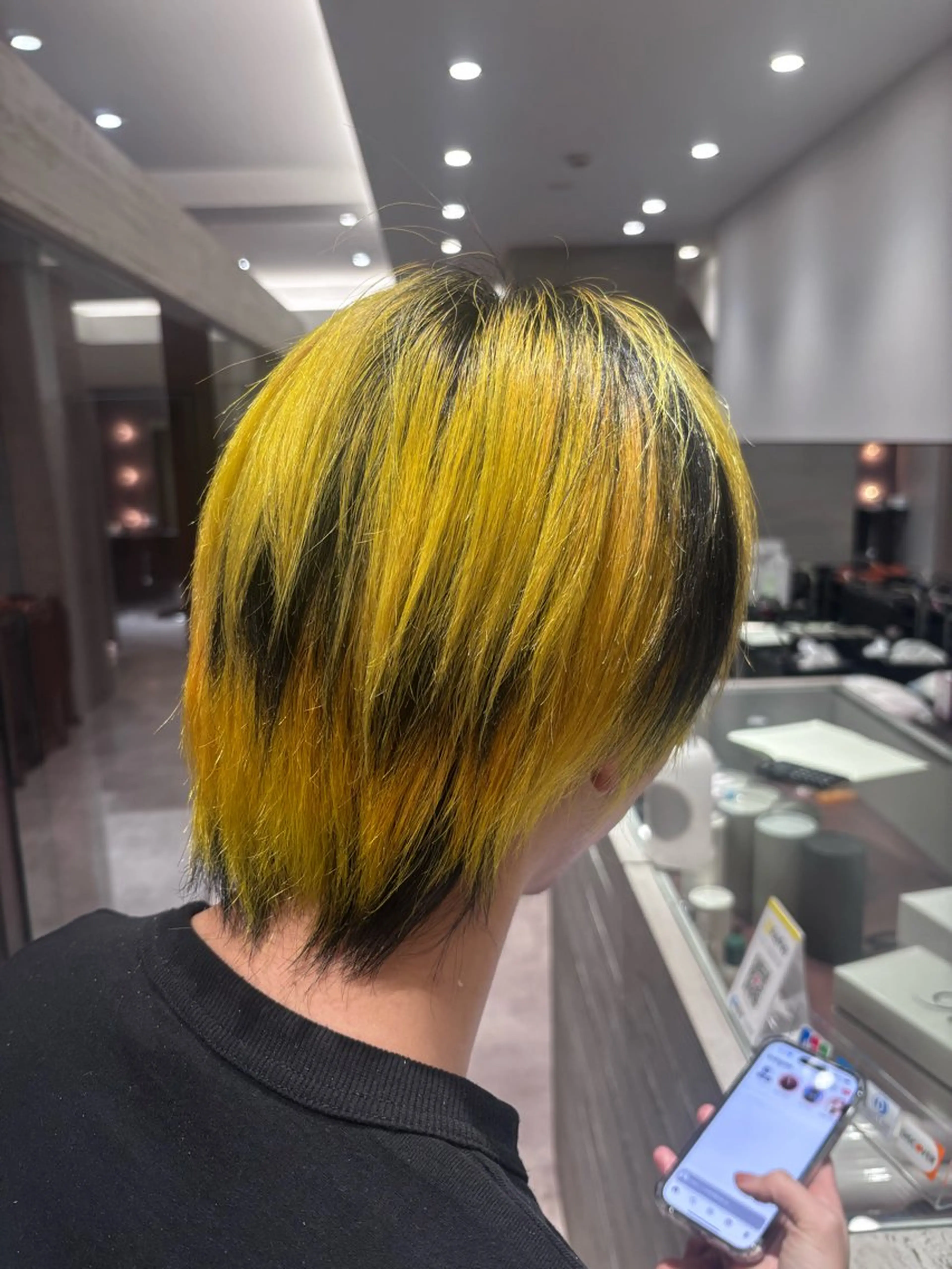 カラー メンズ デザインカラー Sayumi 🪐のヘアスタイル