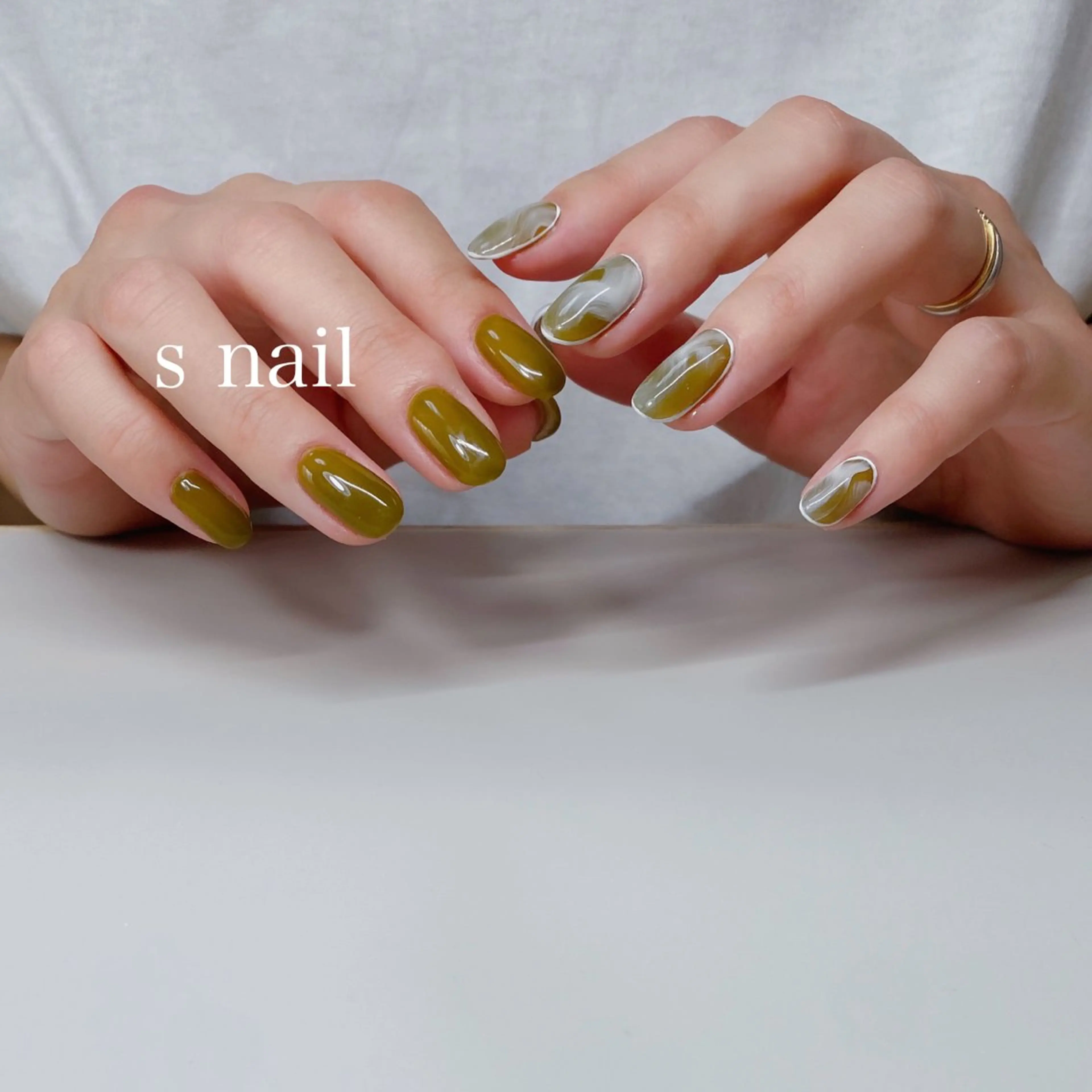 ネイル アートネイル ハンドネイル s nail さとよしみゆきのネイルデザイン