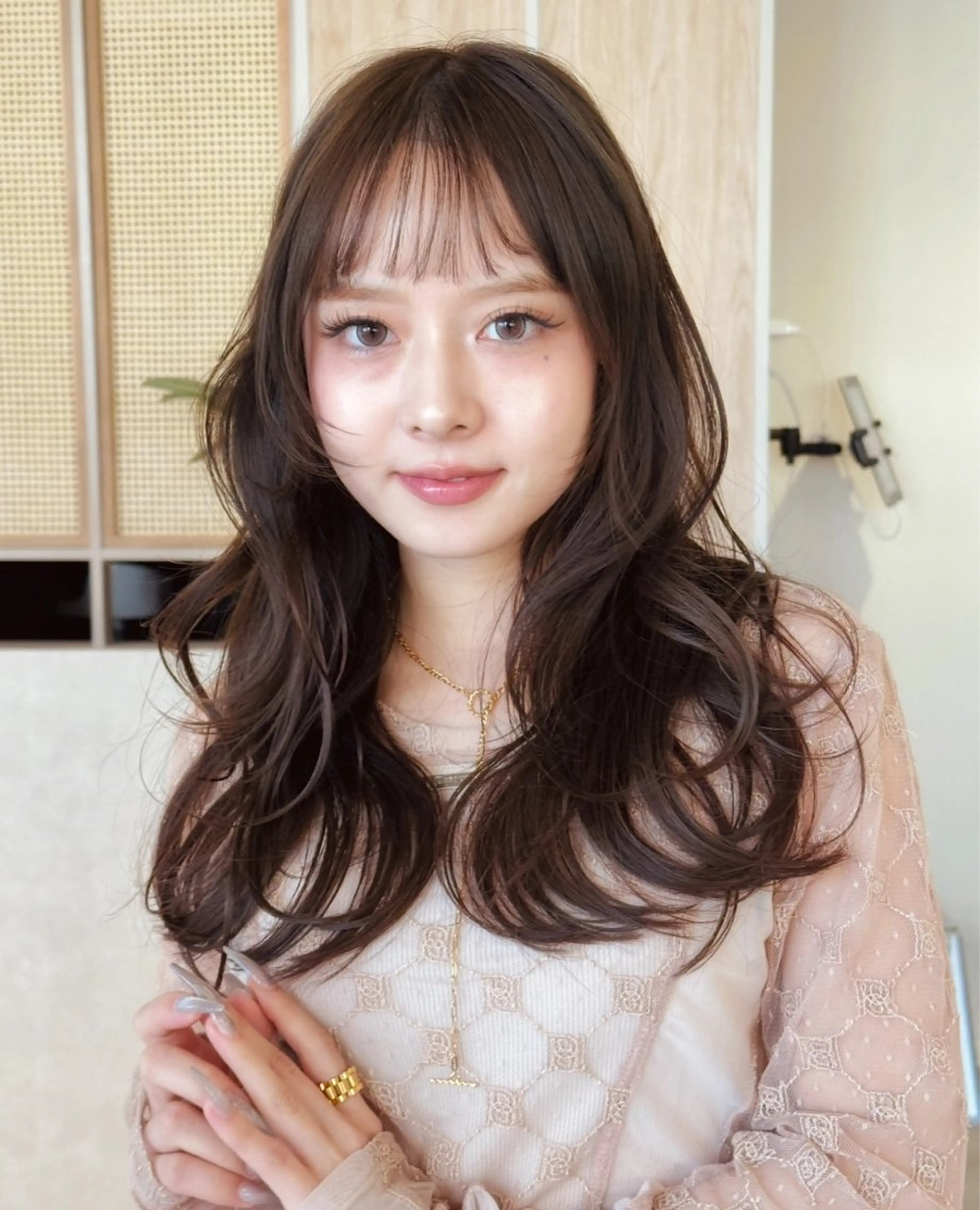 ロング カラー カット ヘアカラー 貴方以上に貴方の髪を 想う🌕野口昴夢のヘアスタイル