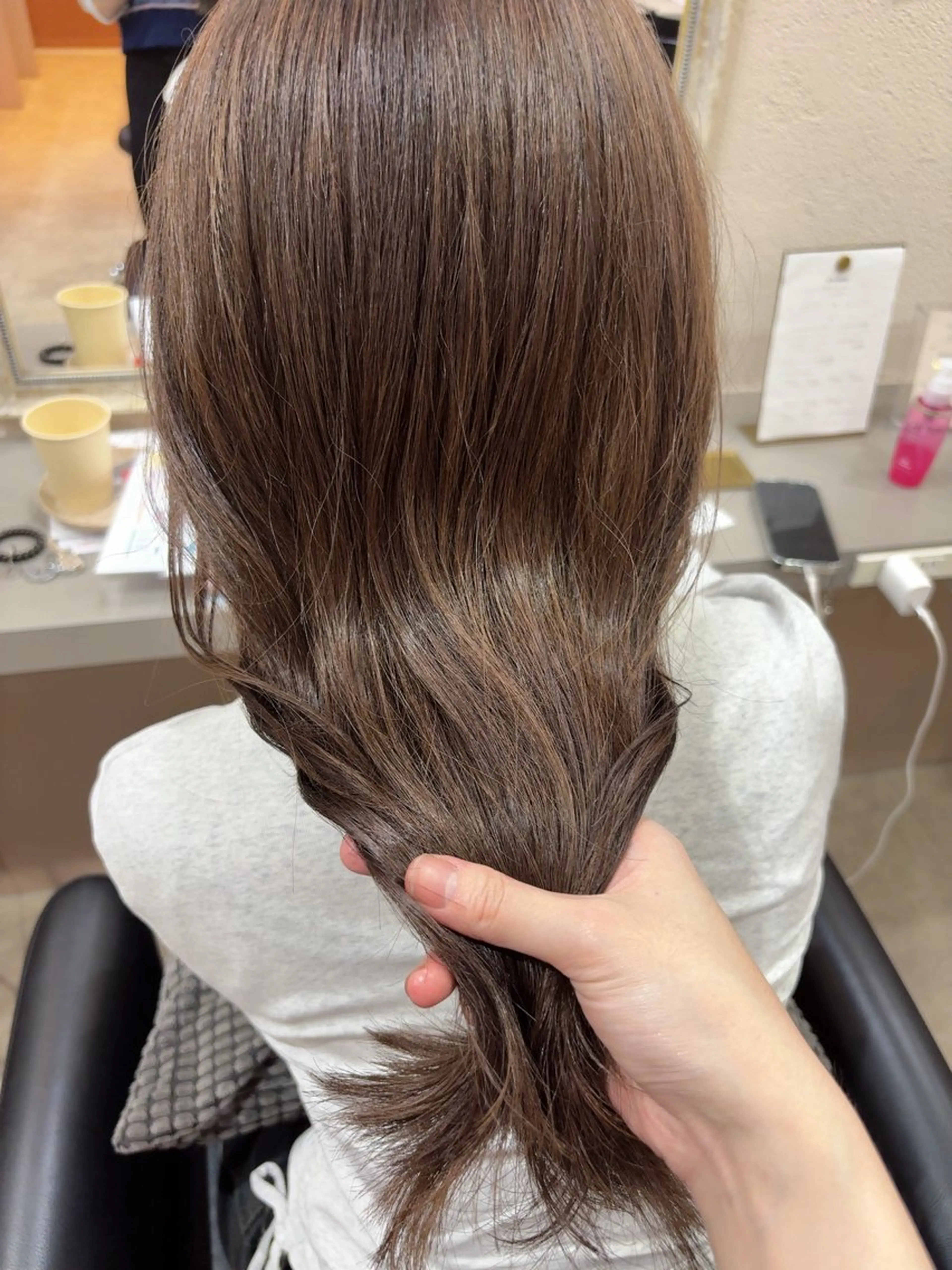 セミロング カラー カット ヘアカラー トリートメント ケイナ/ 髪質改善🍀のヘアスタイル