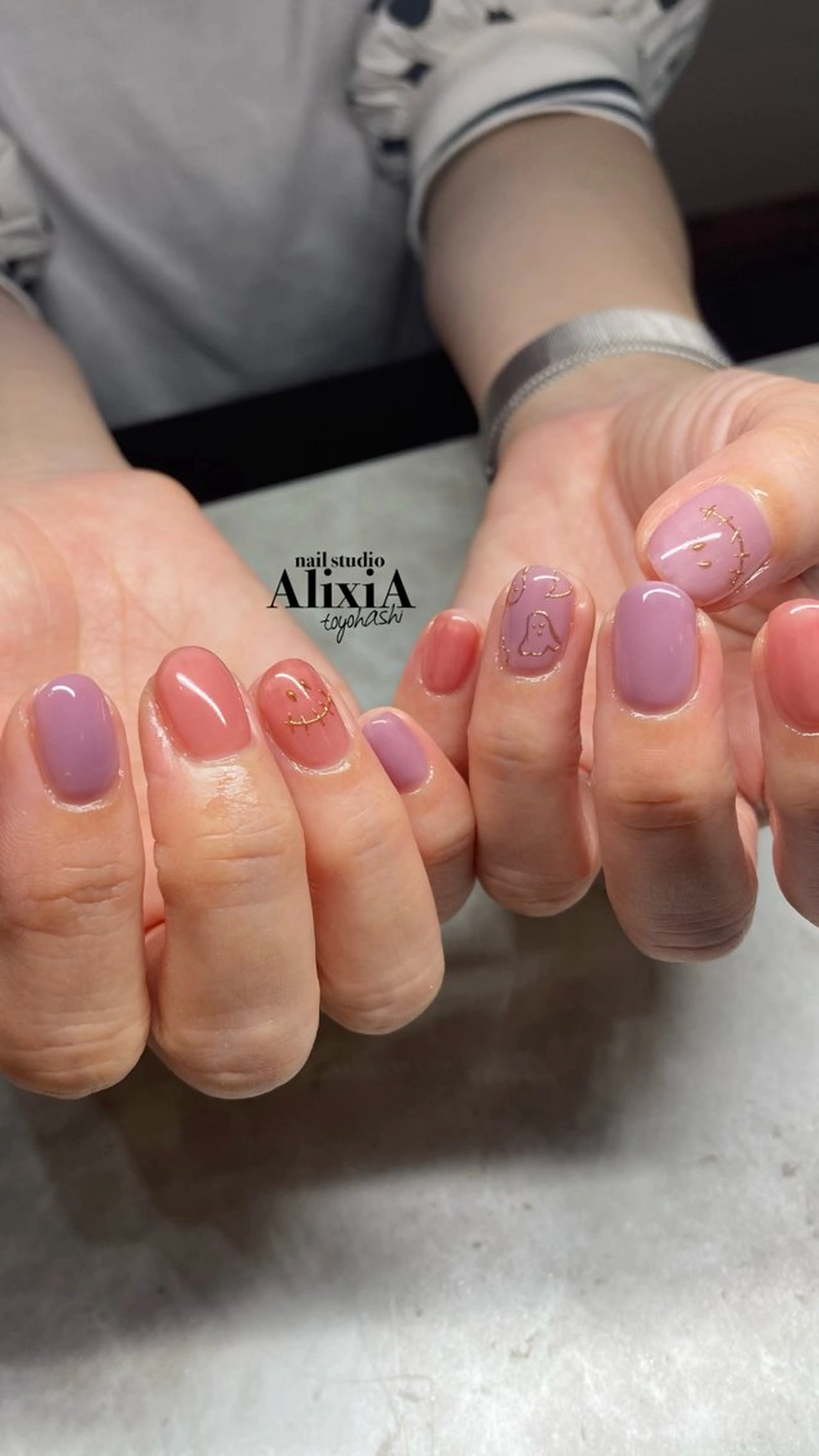 ネイル ハンドネイル AlixiA   nail studio所属・AlixiA ゆみのネイルデザイン