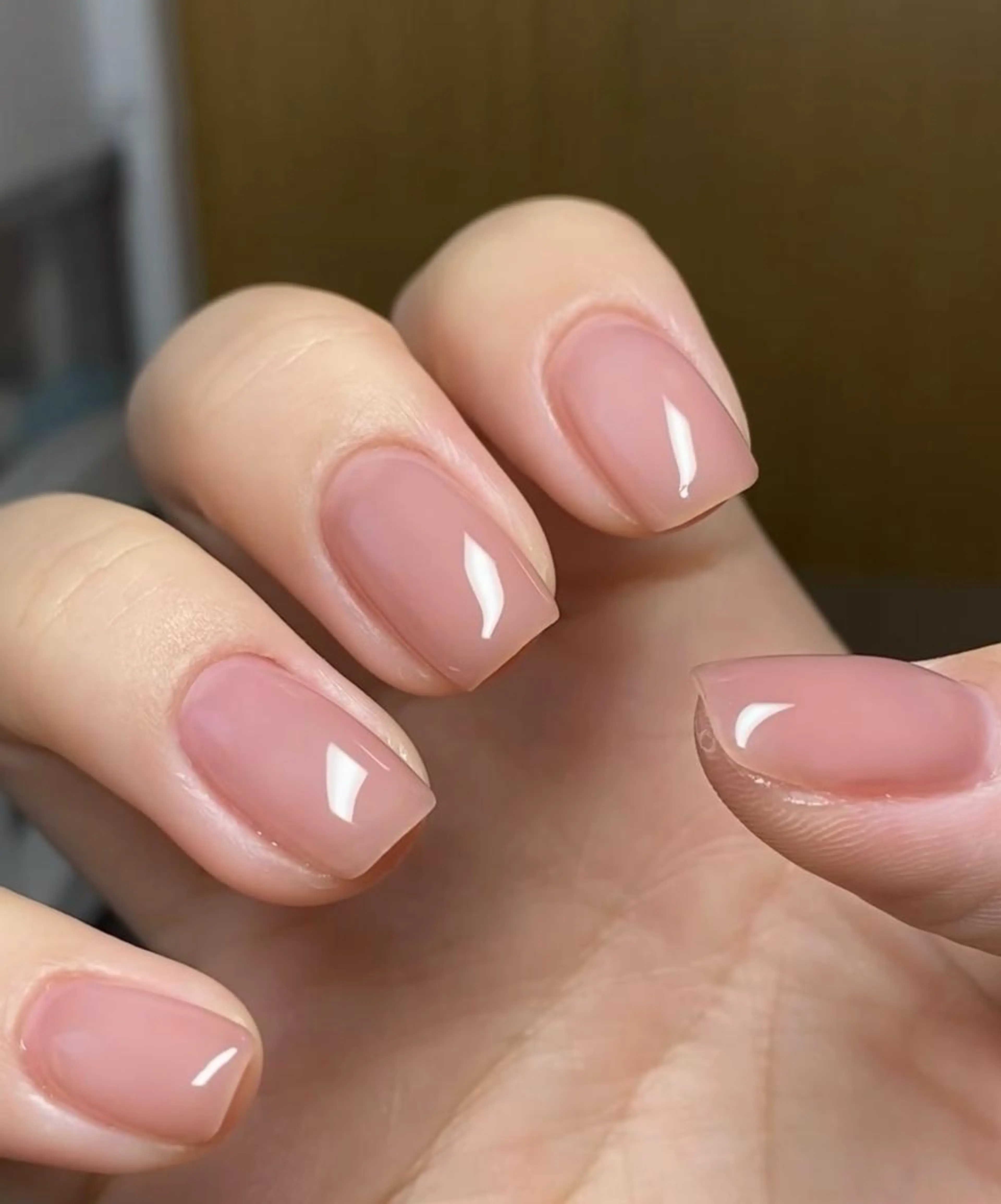 ☆ハンドワンカラーoラメグラ☆　¥4980の写真