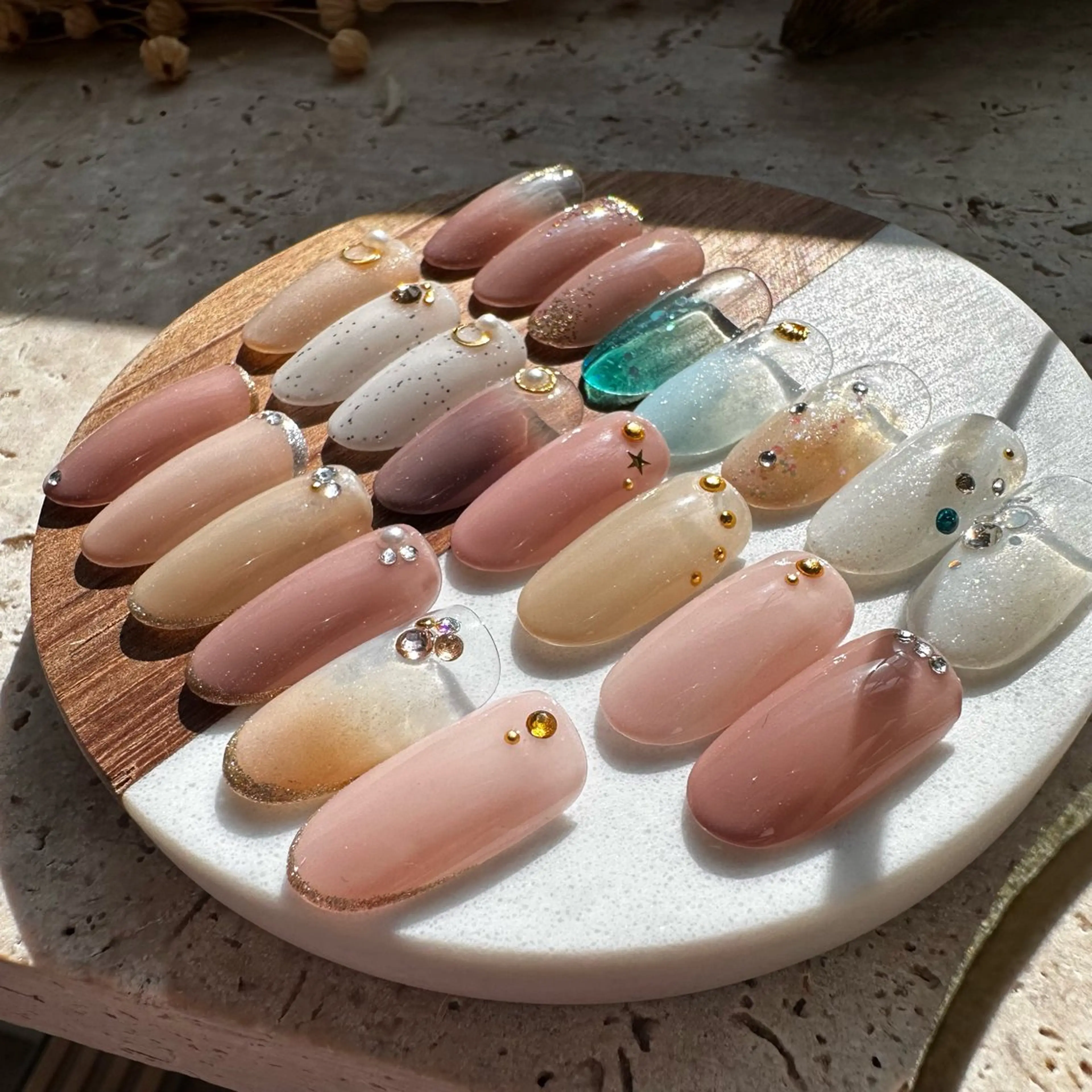 選べるシンプルアート2本/ジェル◾︎オフ込み【平日限定価格】の写真