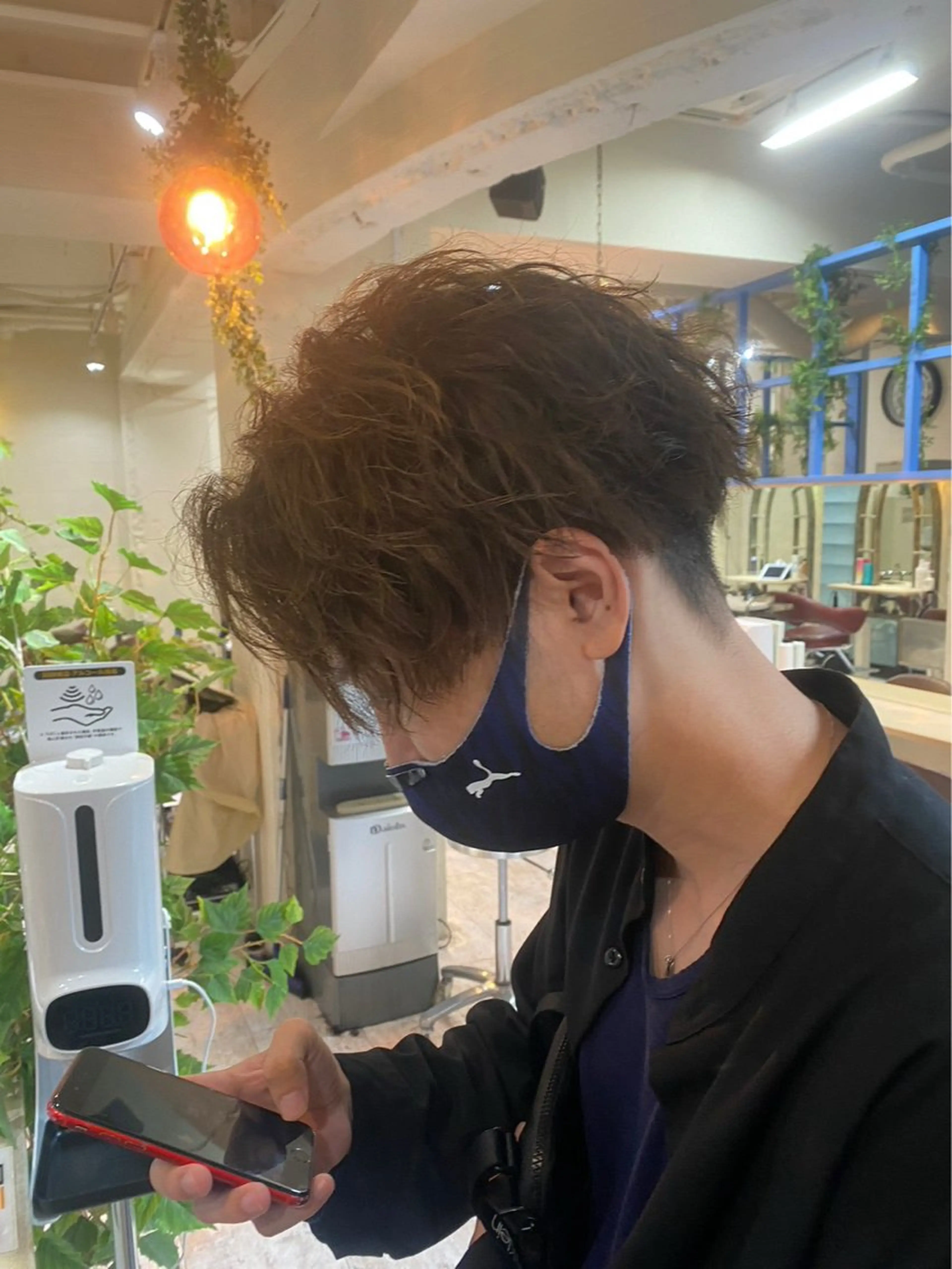 ショート 🦁メンズモデル募集 🎧関瑠奈🛵のヘアスタイル