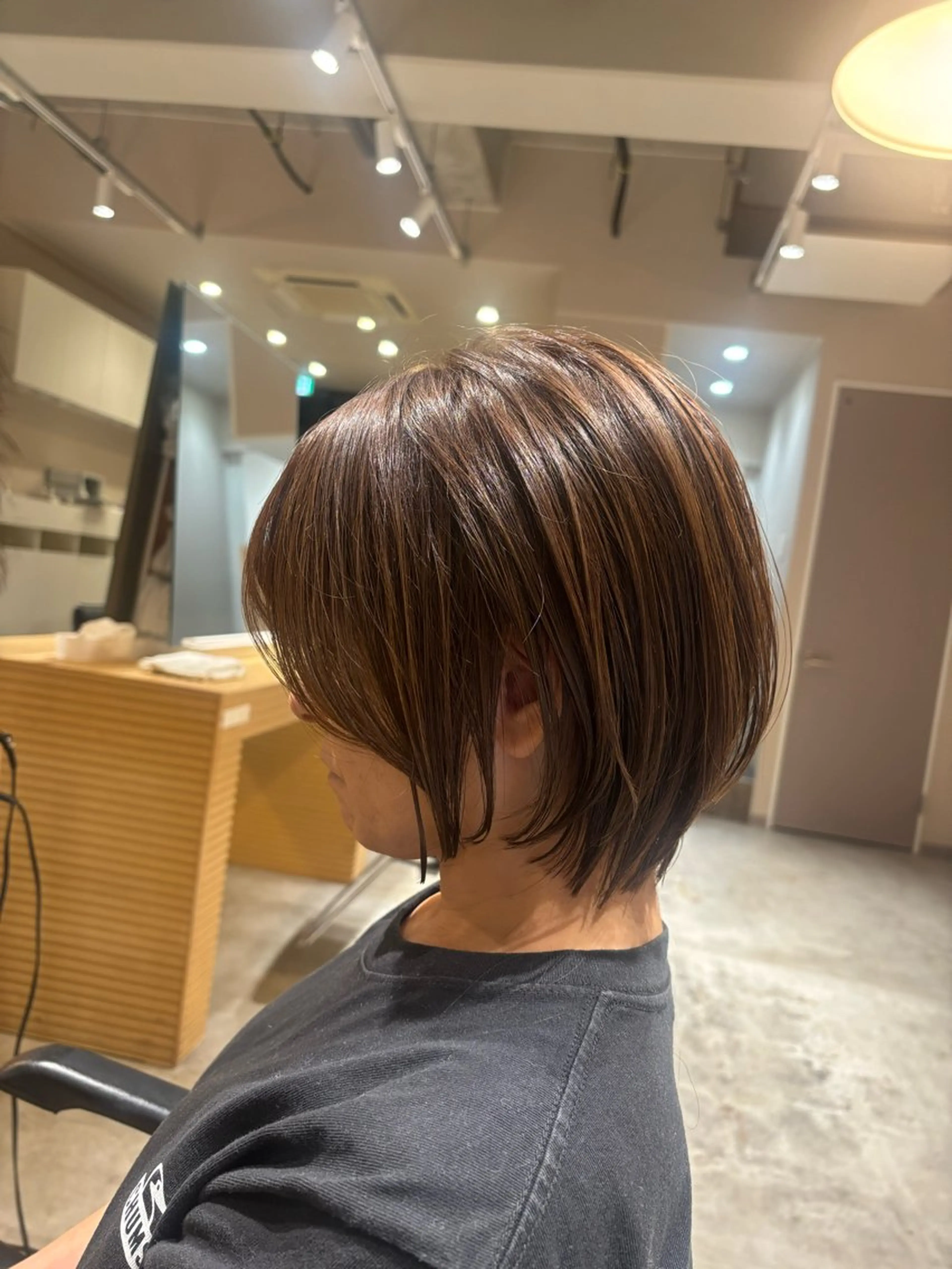 ショートカットの写真