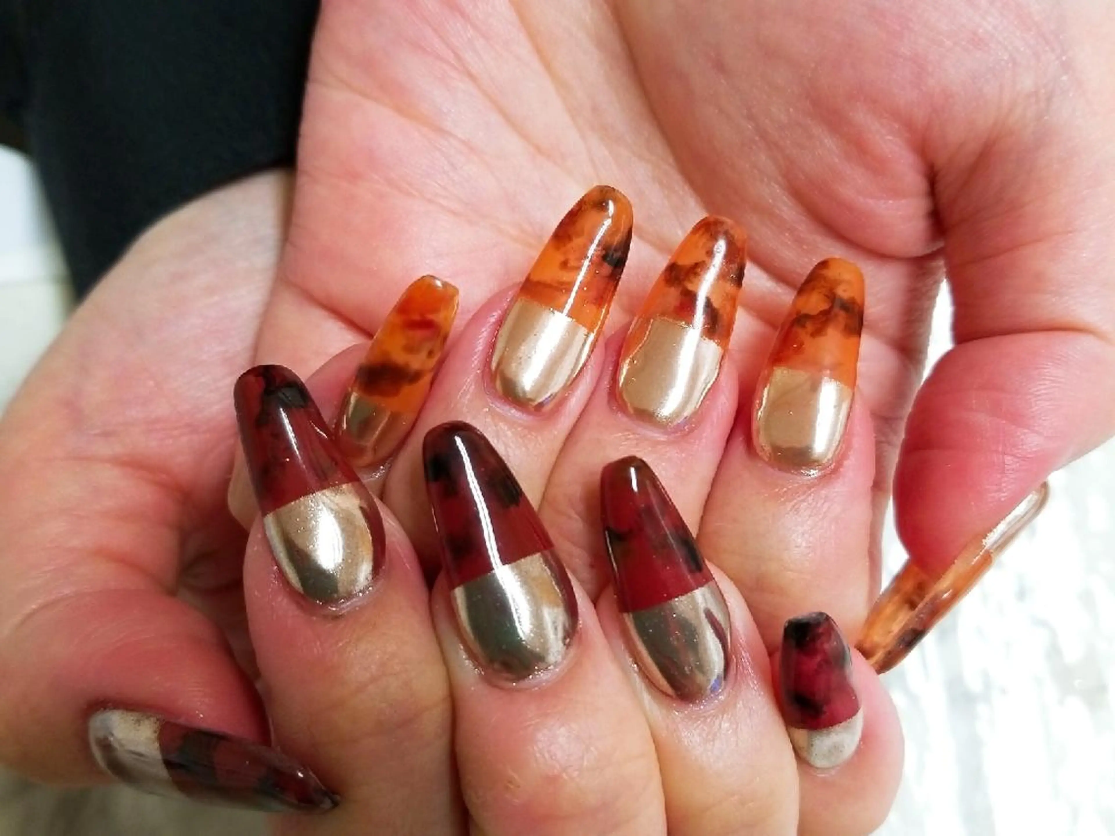 ネイル ハンドネイル 河野ちえ (雑誌掲載サロン)のネイルデザイン