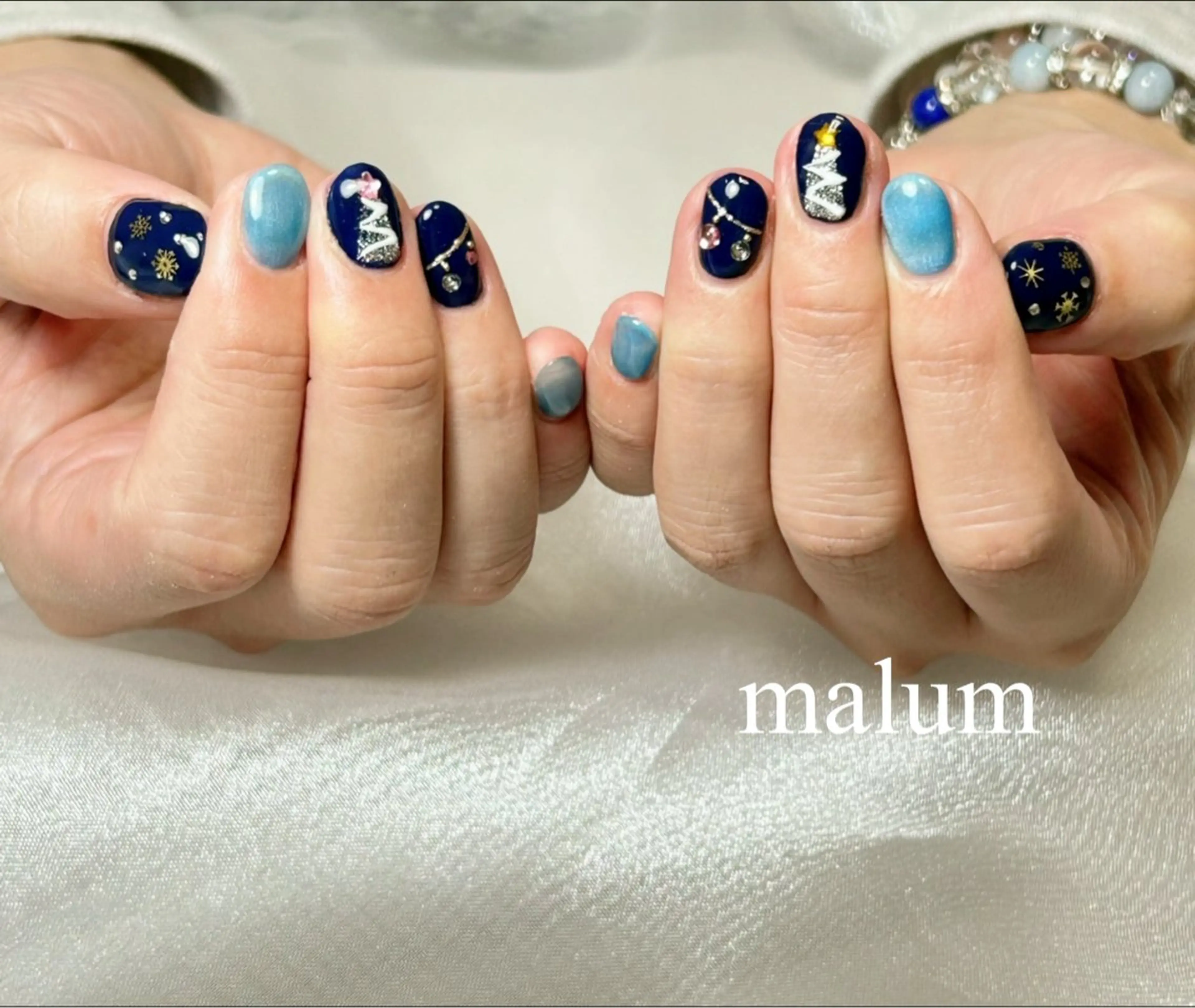 ネイル ハンドネイル malum nailのネイルデザイン