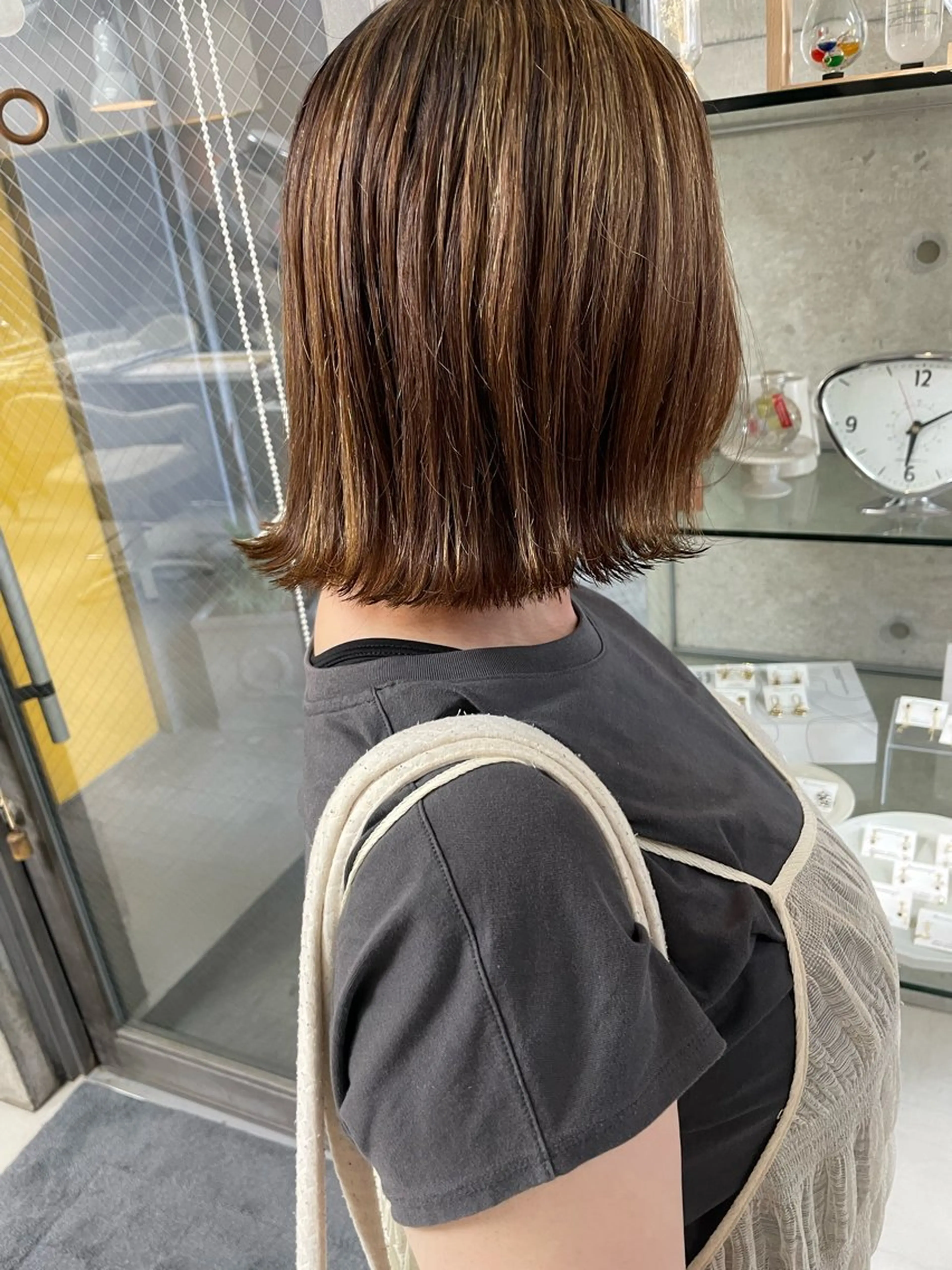 ショート カラー カット ヘアカラー 坂本 沙也加のヘアスタイル