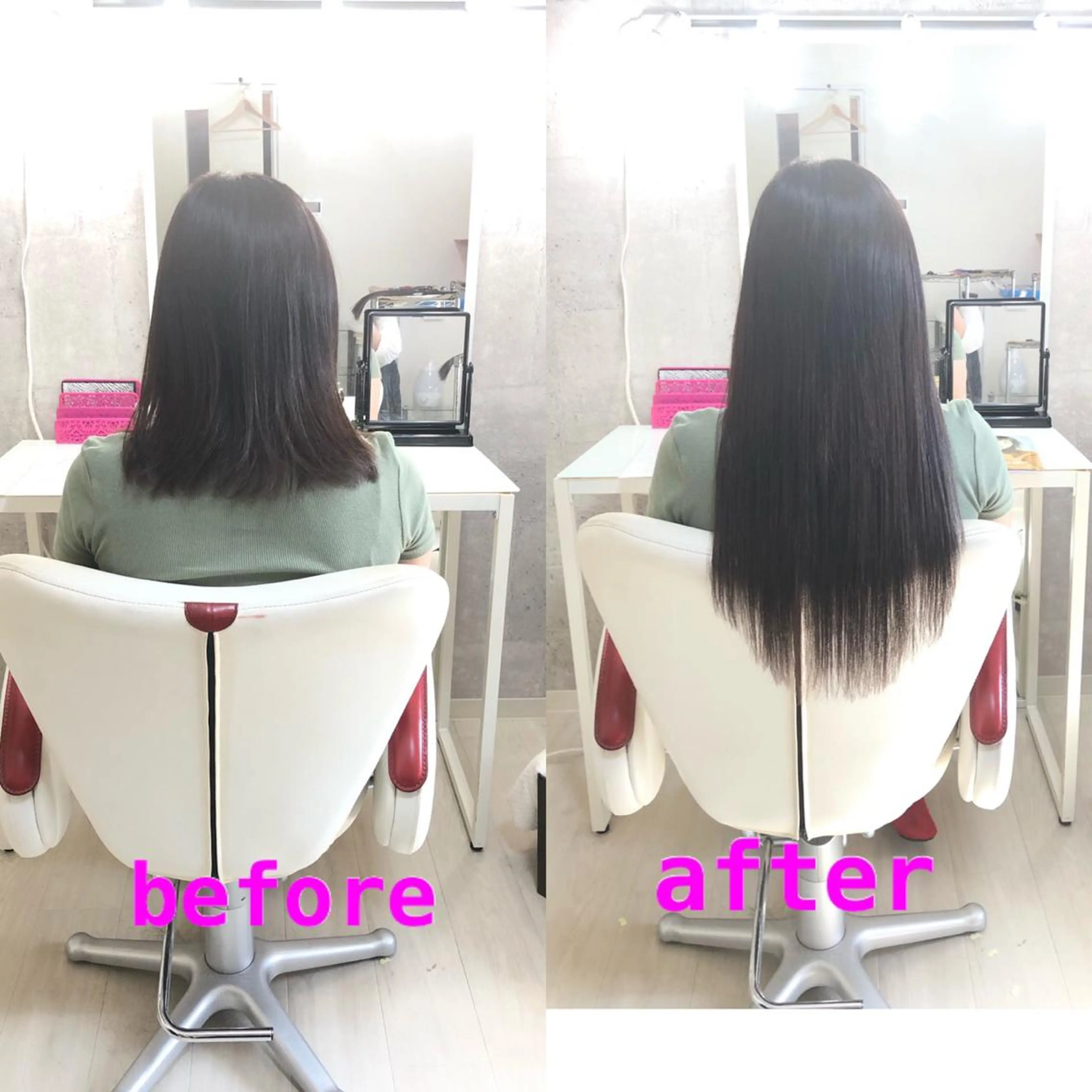 ロング エクステ 🌸ドレスアップ 心斎橋店🌸のヘアスタイル