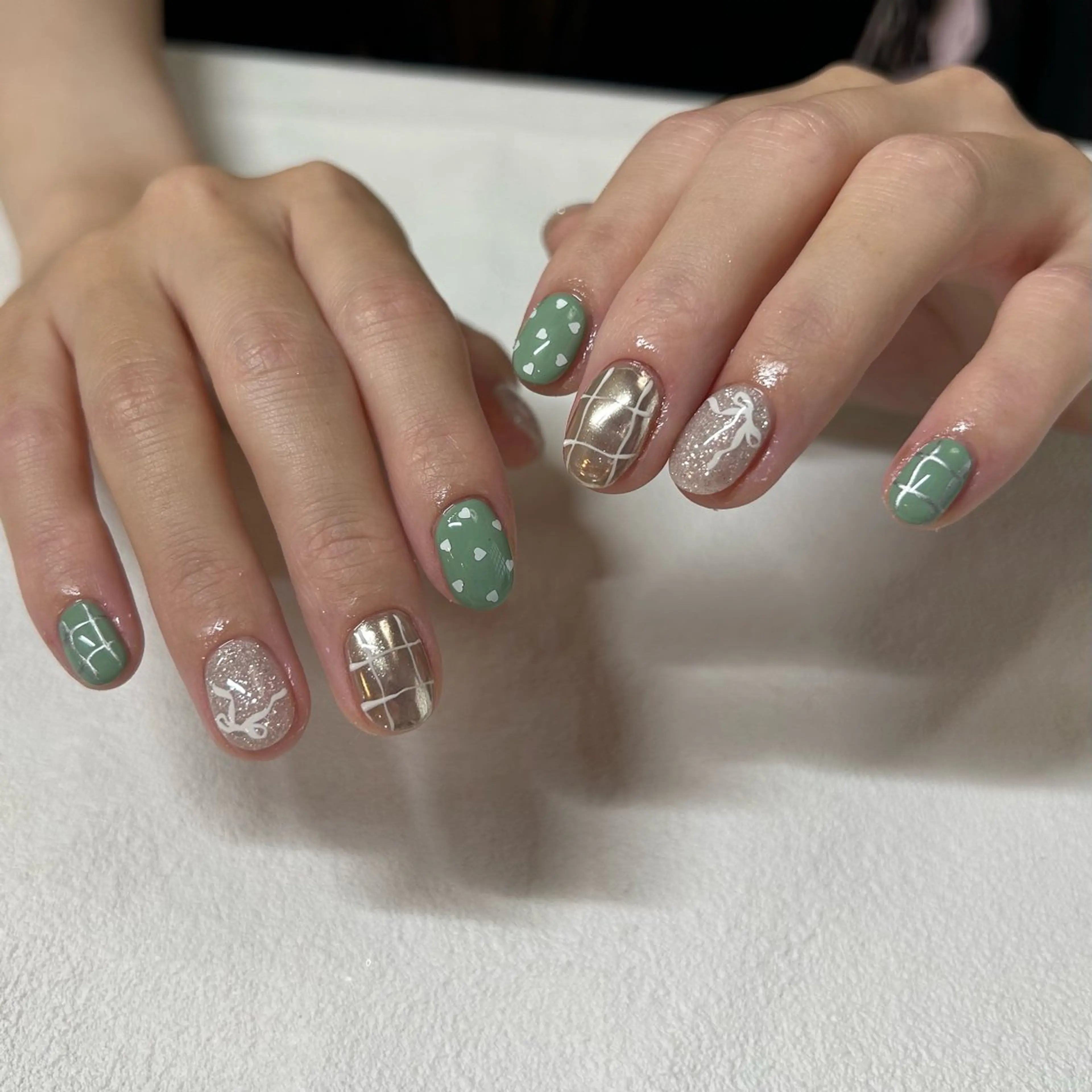 ネイル ハンドネイル mark by 7 LOOKS yukaのネイルデザイン