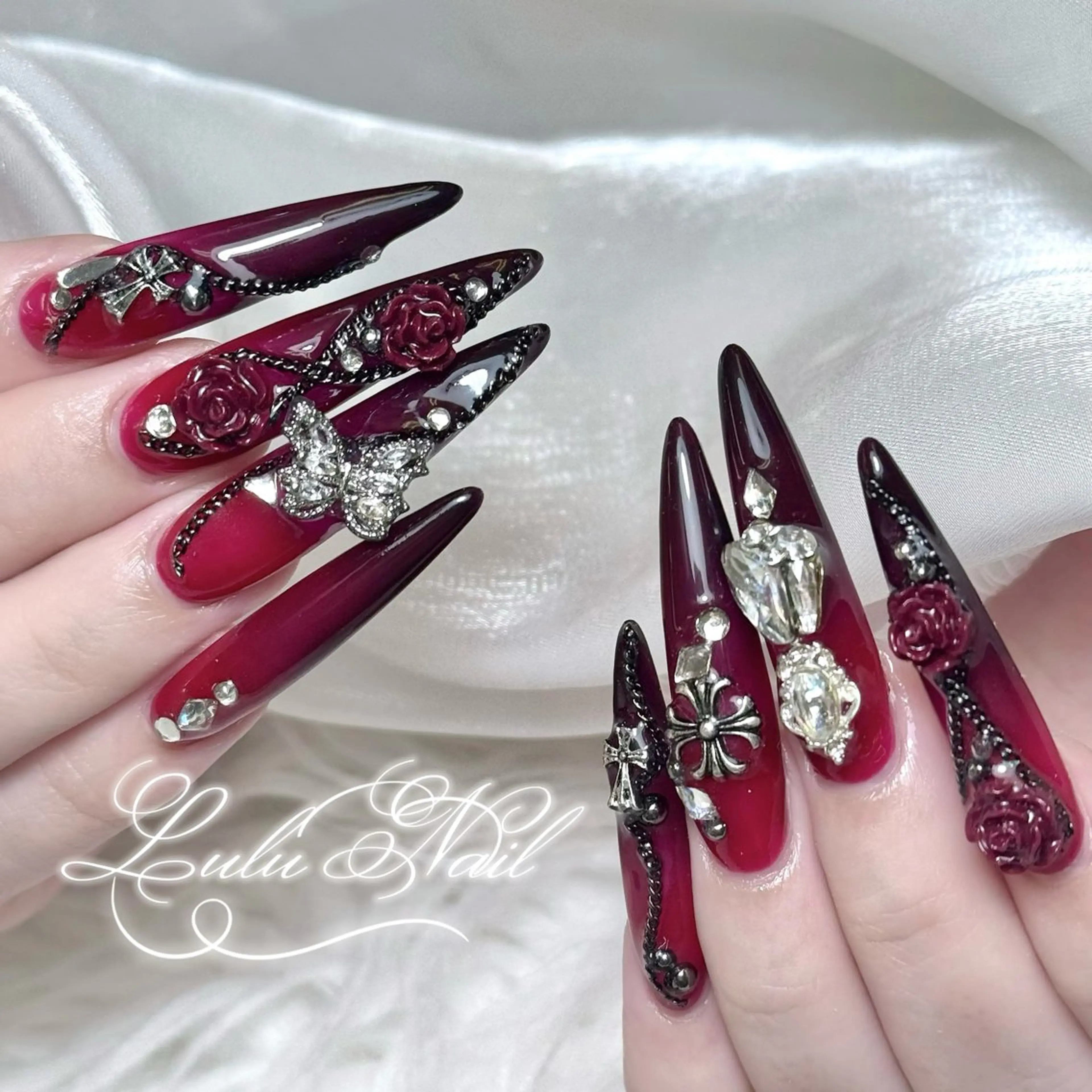 ネイル ハンドネイル Lulu Nail 🫧ユユのネイルデザイン
