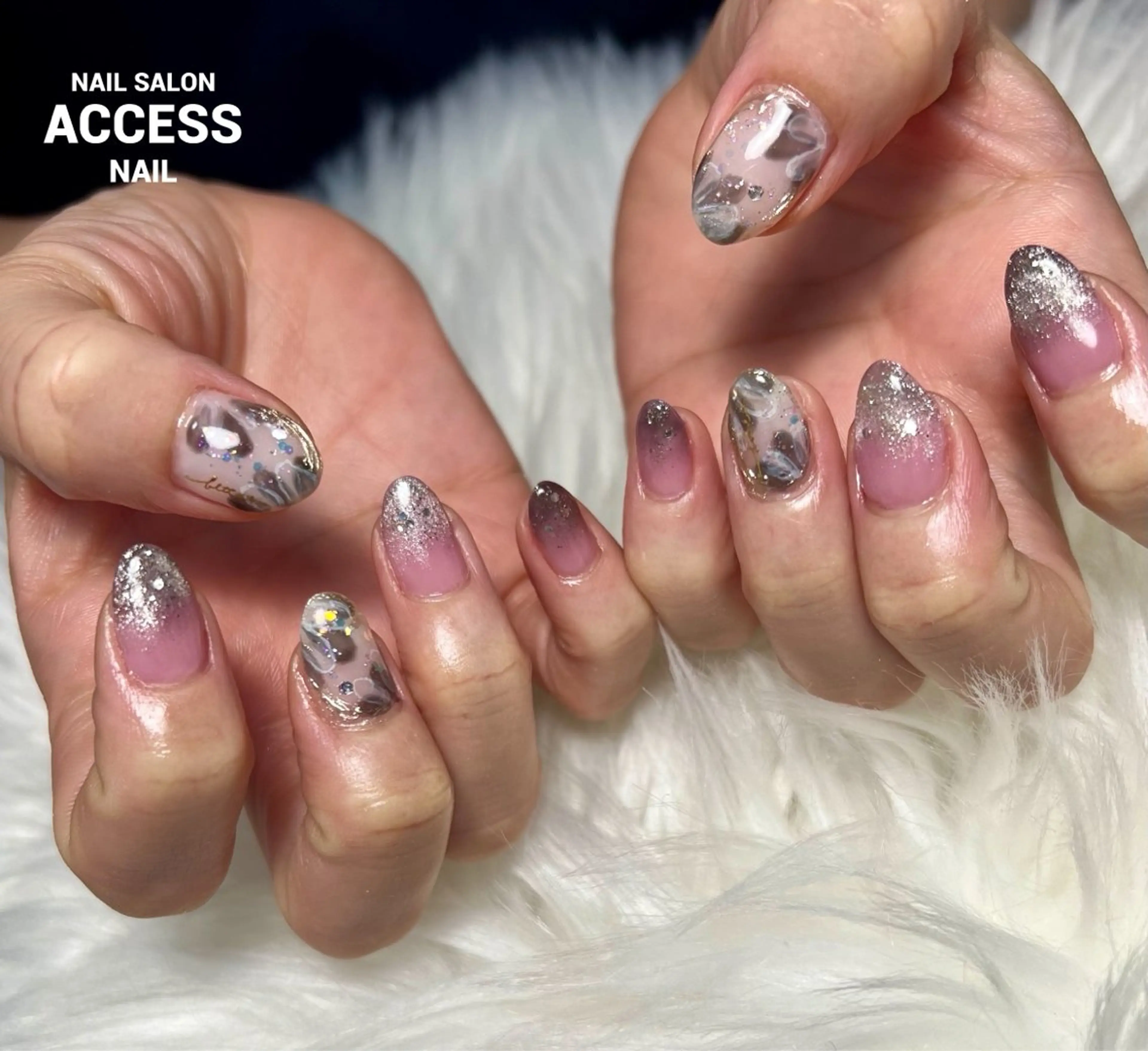 ネイル access nailのネイルデザイン