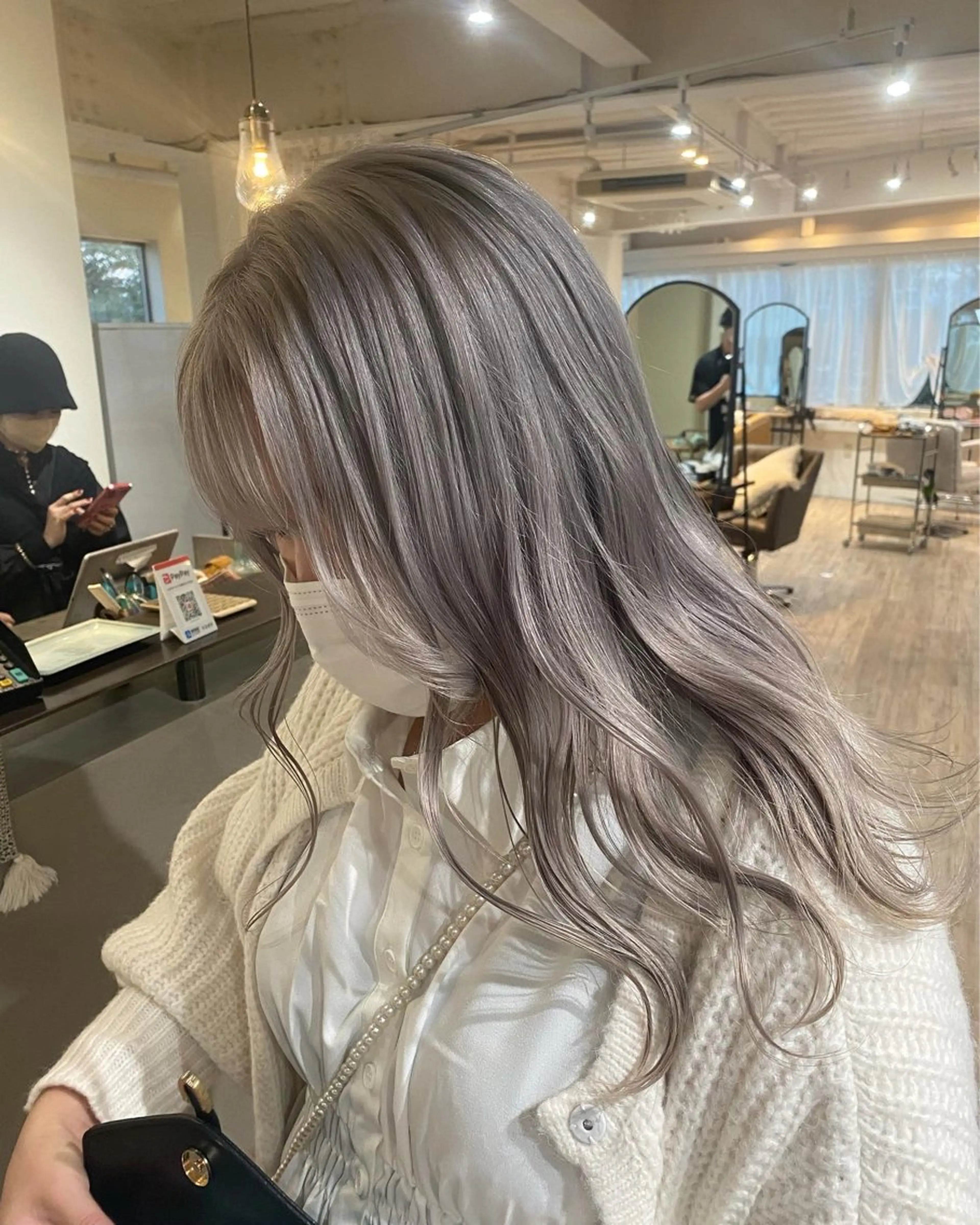 ロング カラー 美髪矯正/髪質改善 🫧山﨑　真歩🫧のヘアスタイル